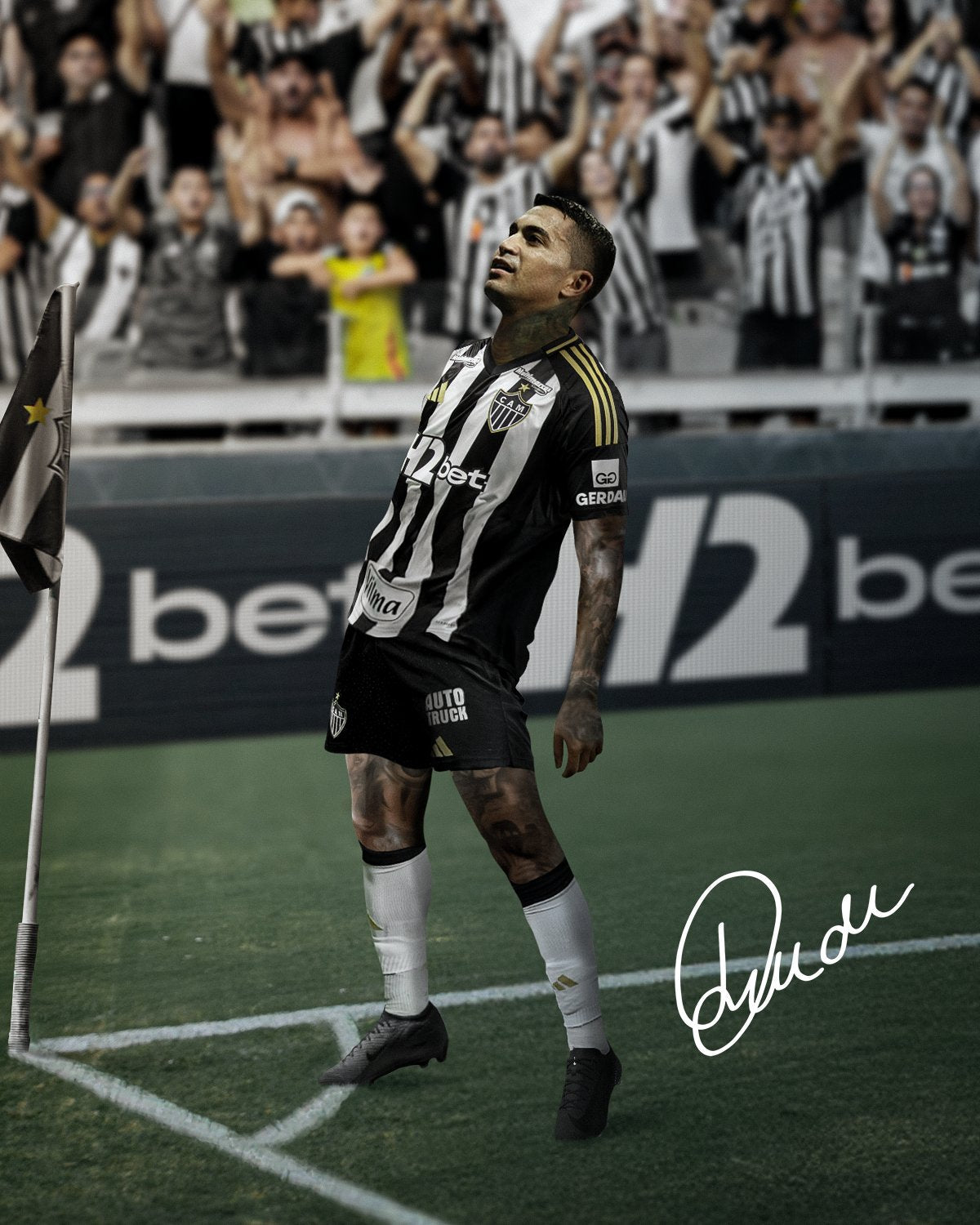 Dudu, novo camisa 92 do Galão da Massa 🐓