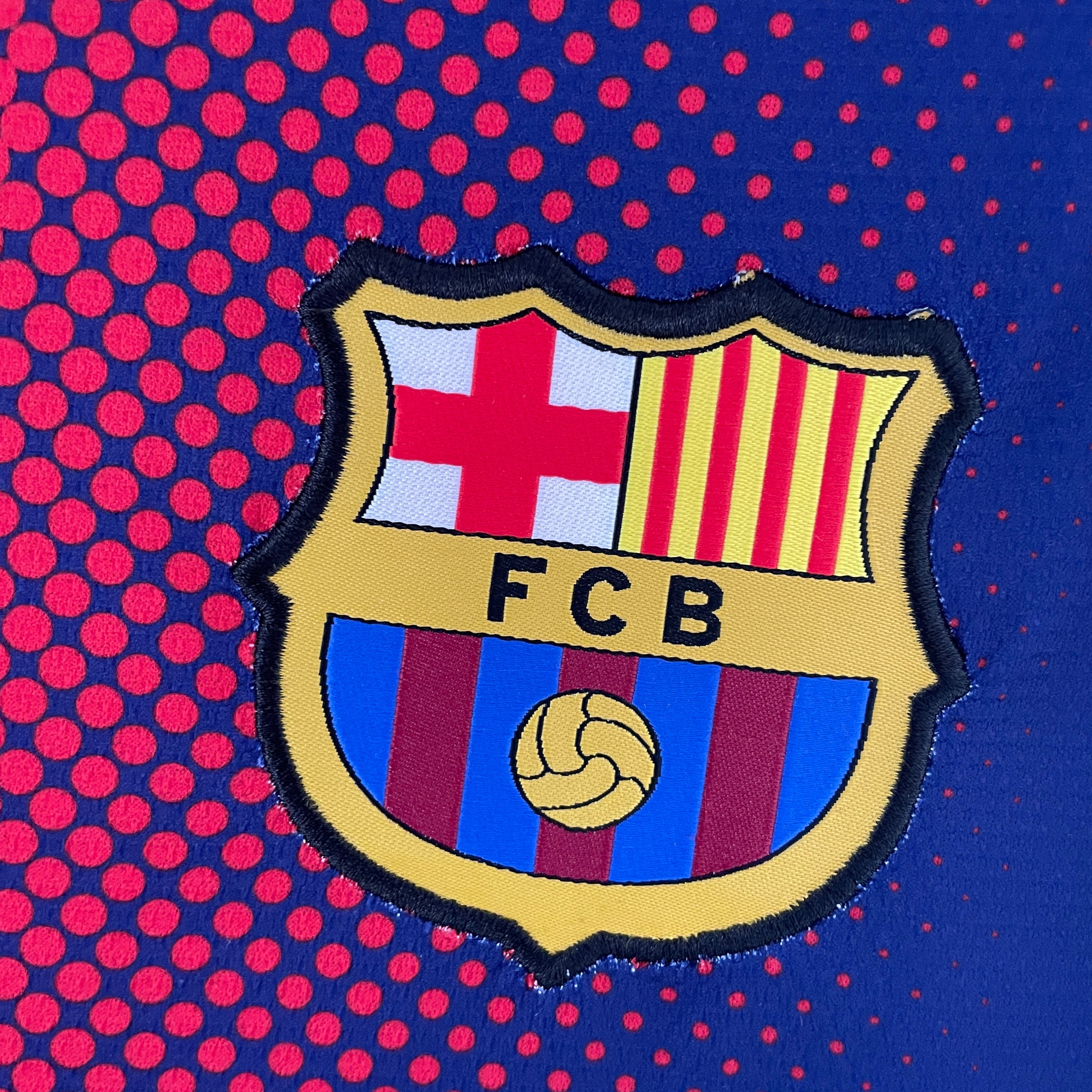CAMISA RETRÔ BARCELONA HOME MANGA LONGA 12/13