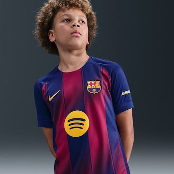 CONJUNTO INFANTIL BARCELONA HOME I 2025/26 PRONTA ENTREGA
