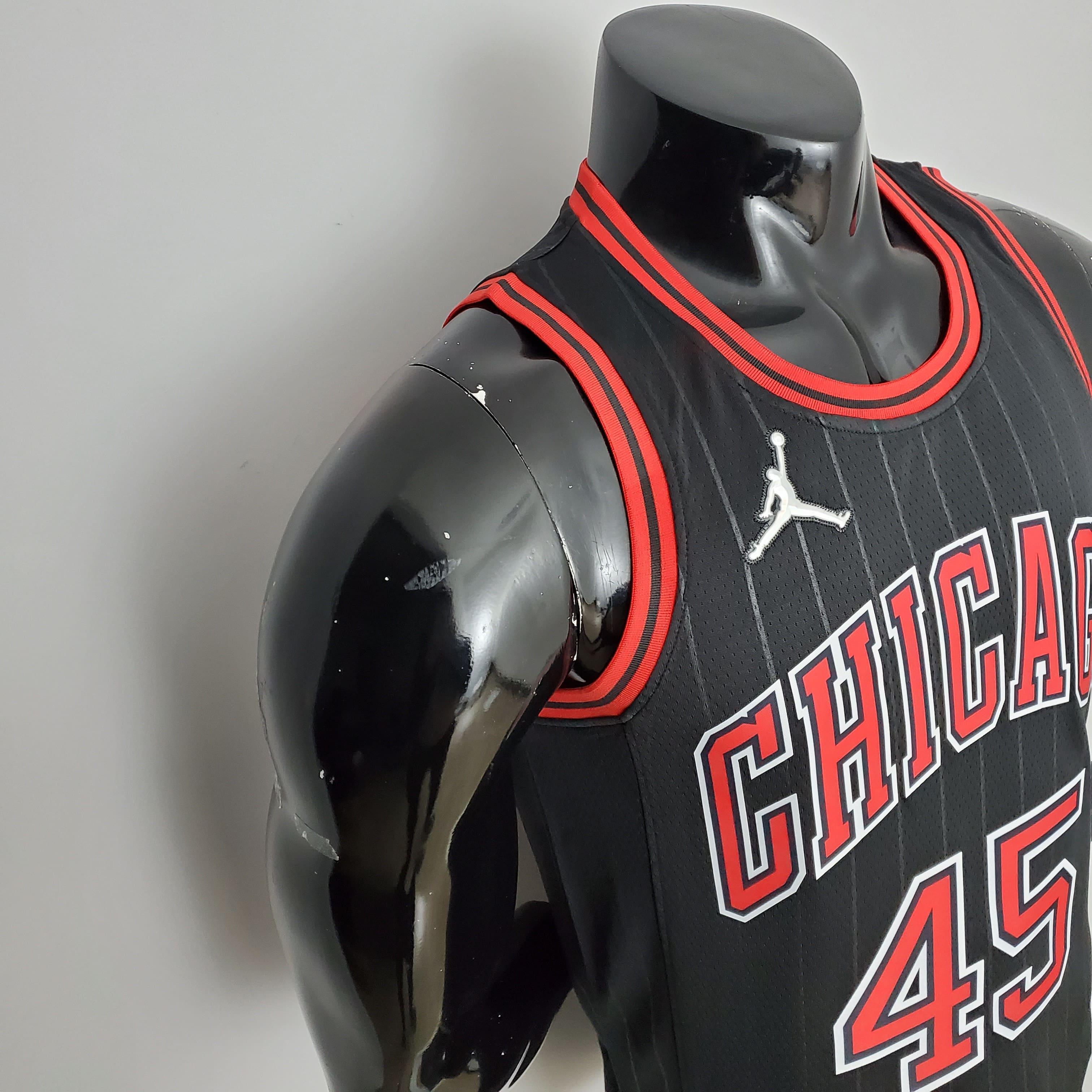 Regata NBA Chicago Bulls - Jordan #45 Flyers Black