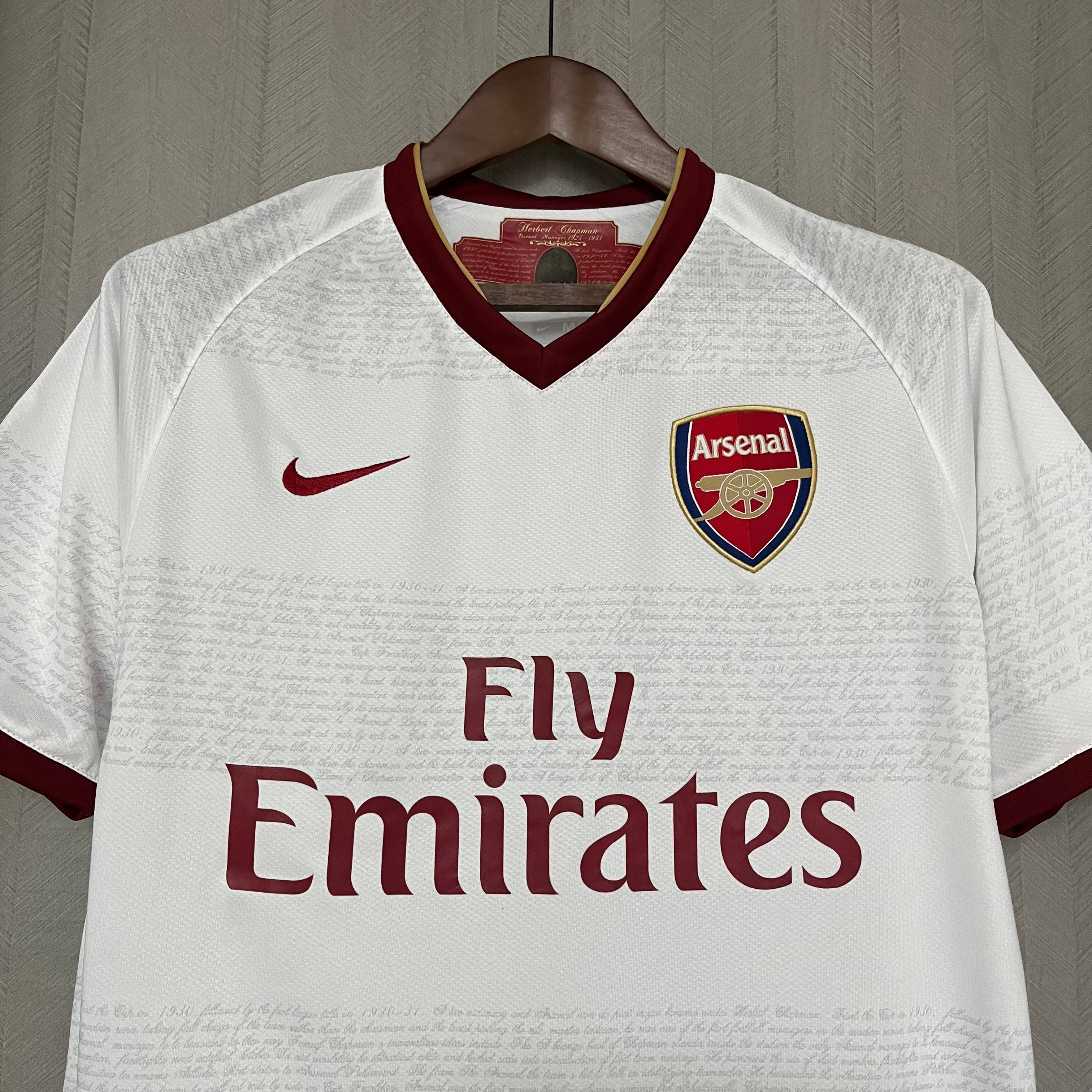 CAMISA RETRÔ ARSENAL AWAY 07/08