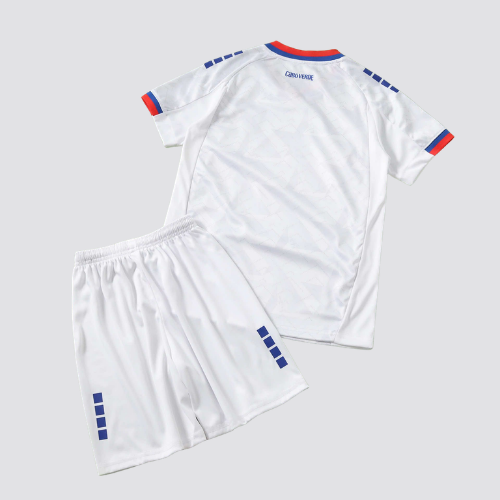 CONJUNTO INFANTIL CABO VERDE AWAY COPA DO MUNDO 2026