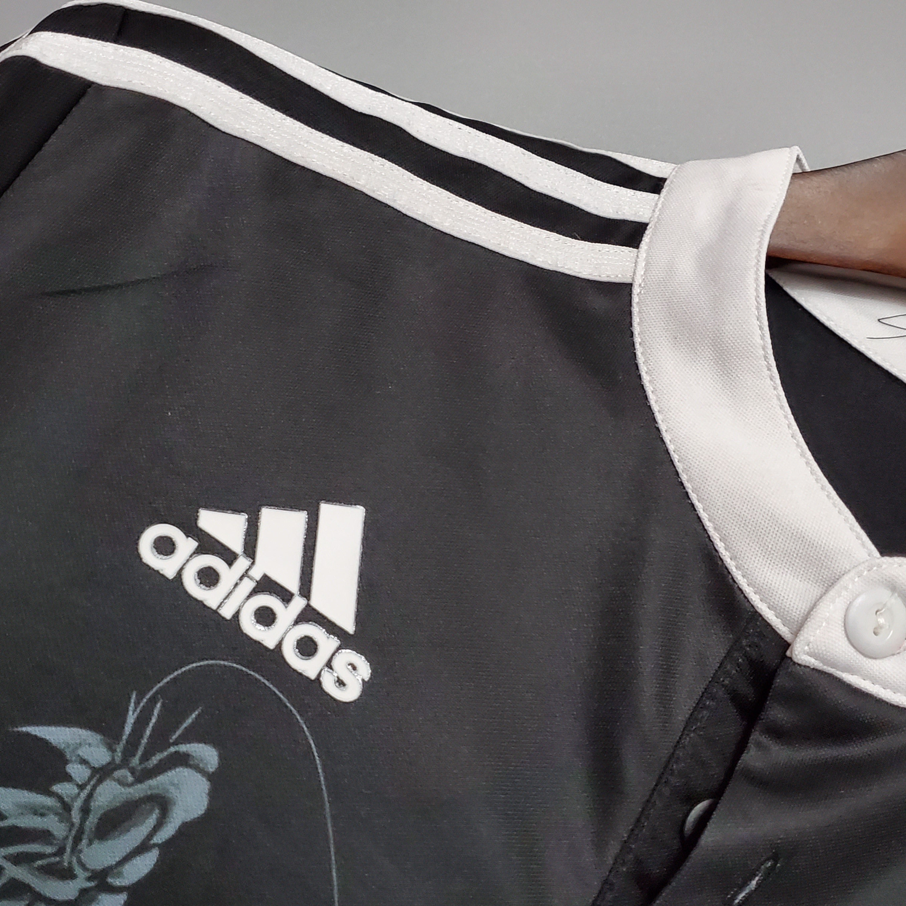 CAMISA REAL MADRID MANGA LONGA RETRÔ THIRD 14/15