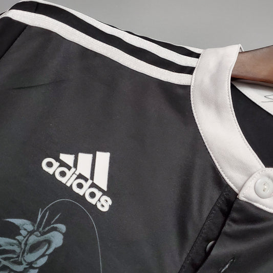 CAMISA REAL MADRID MANGA LONGA RETRÔ THIRD 14/15