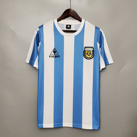 CAMISA RETRÔ ARGENTINA HOME 1986