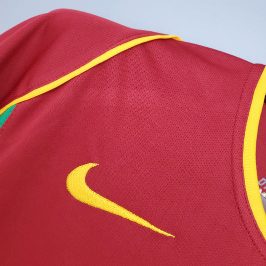 CAMISA RETRÔ PORTUGAL HOME 2002
