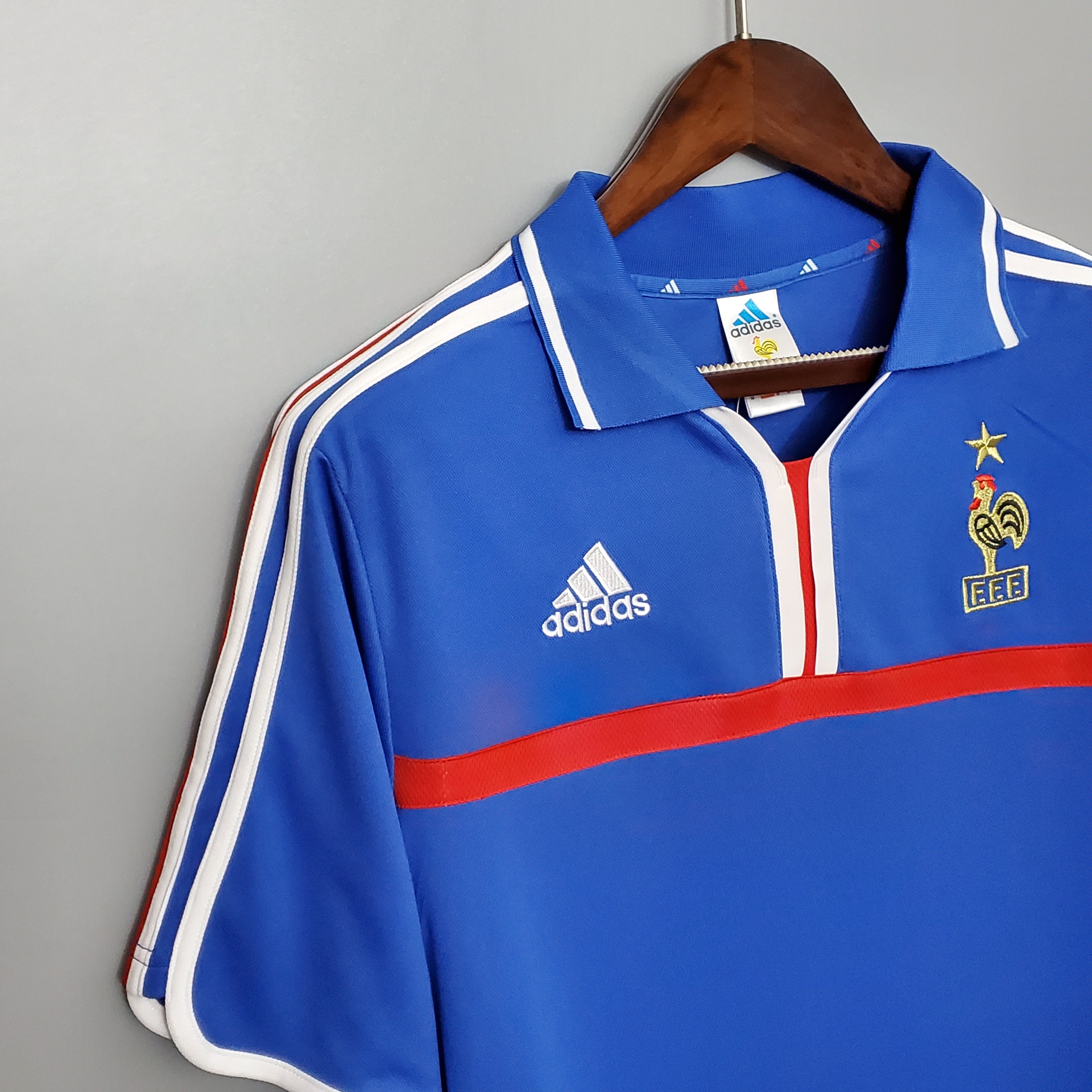 CAMISA RETRÔ FRANÇA HOME 2000