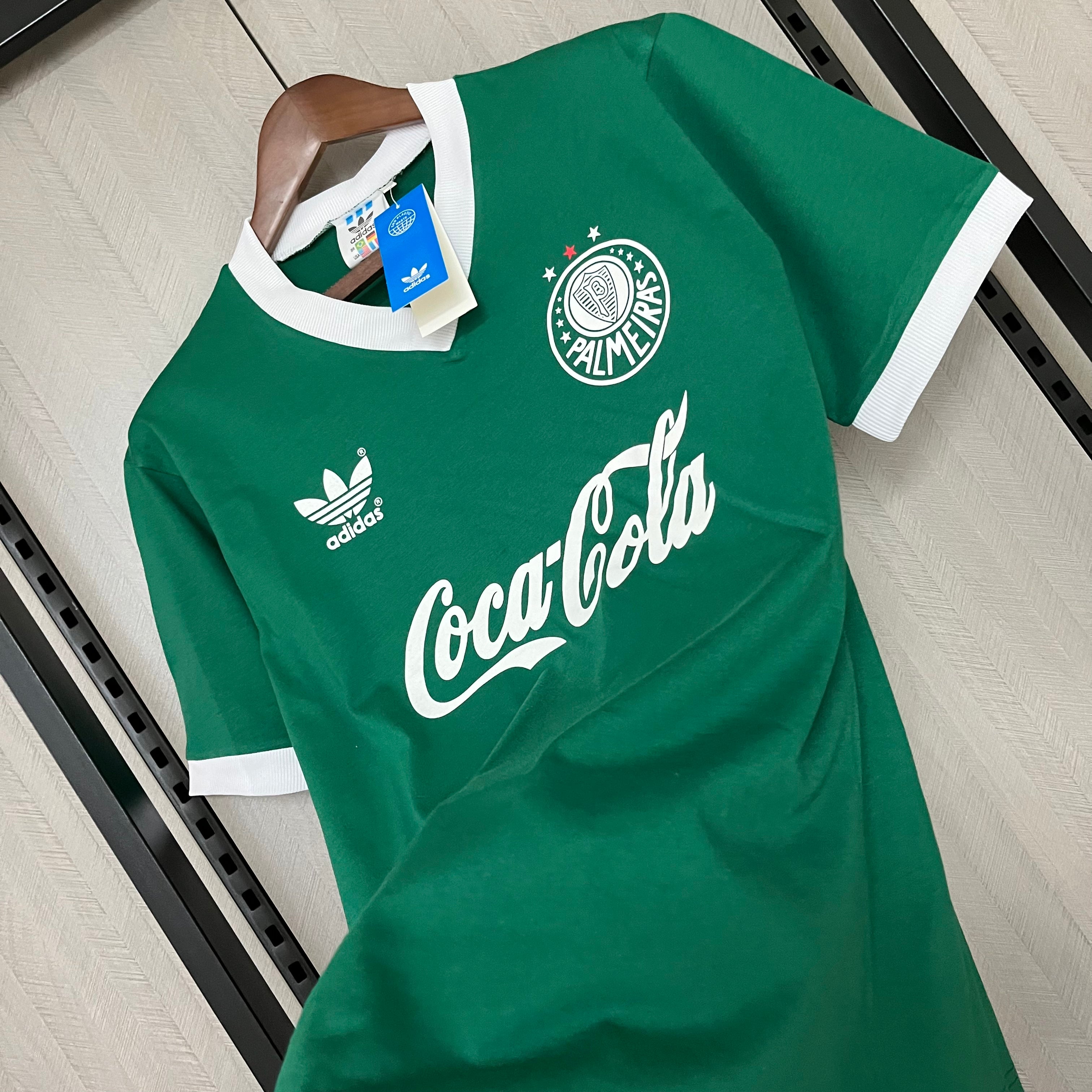 CAMISA RETRÔ PALMEIRAS HOME 1989