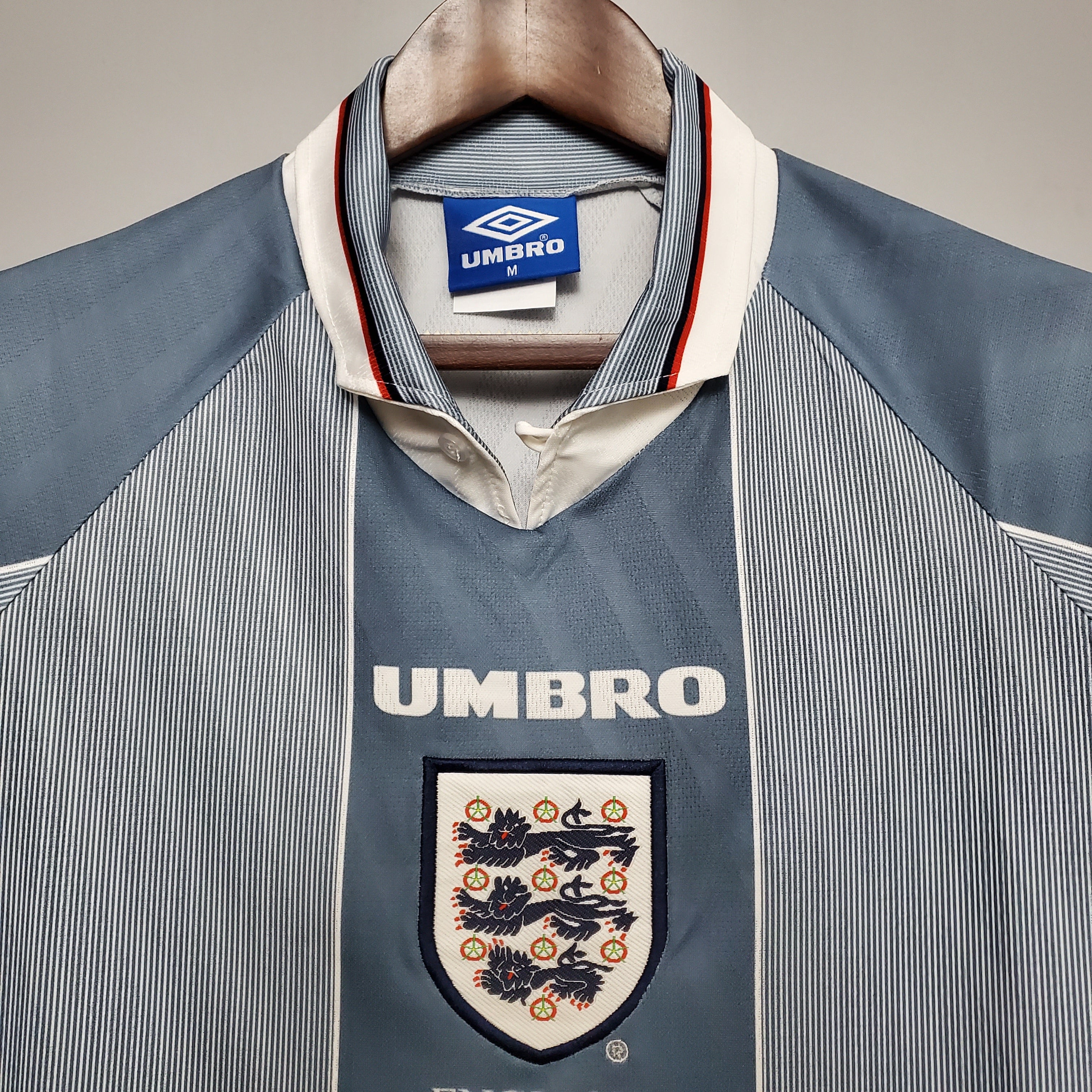 CAMISA RETRÔ INGLATERRA AWAY 1996