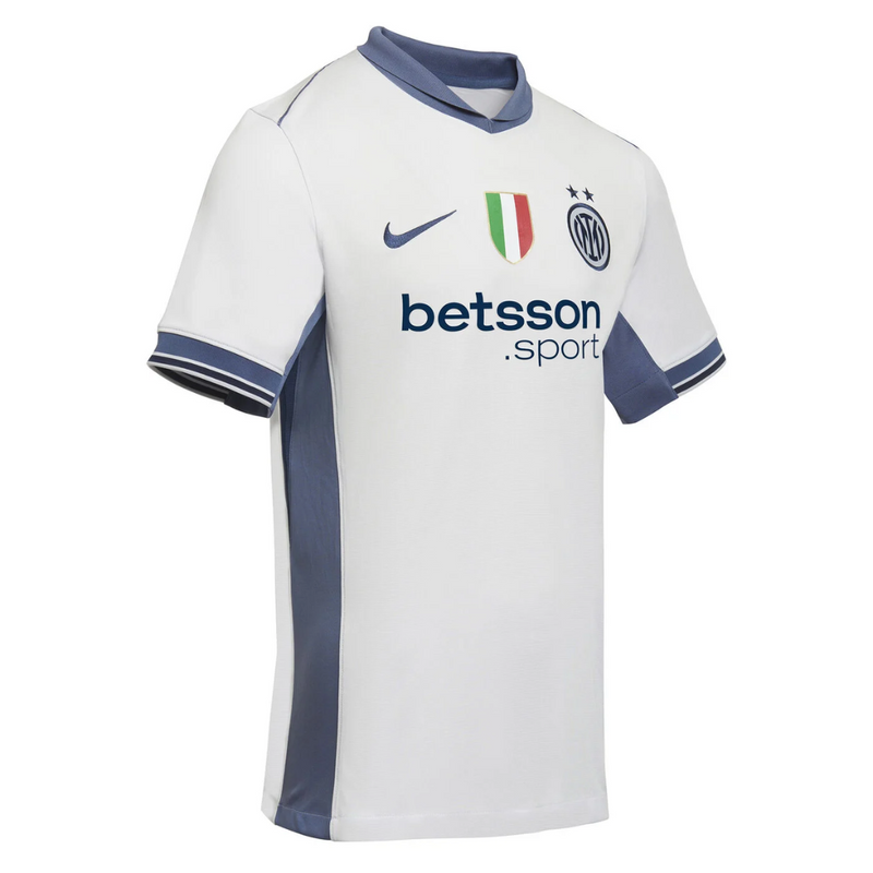 CAMISA INTER DE MILÃO II AWAY 2024/25 TORCEDOR BRANCA
