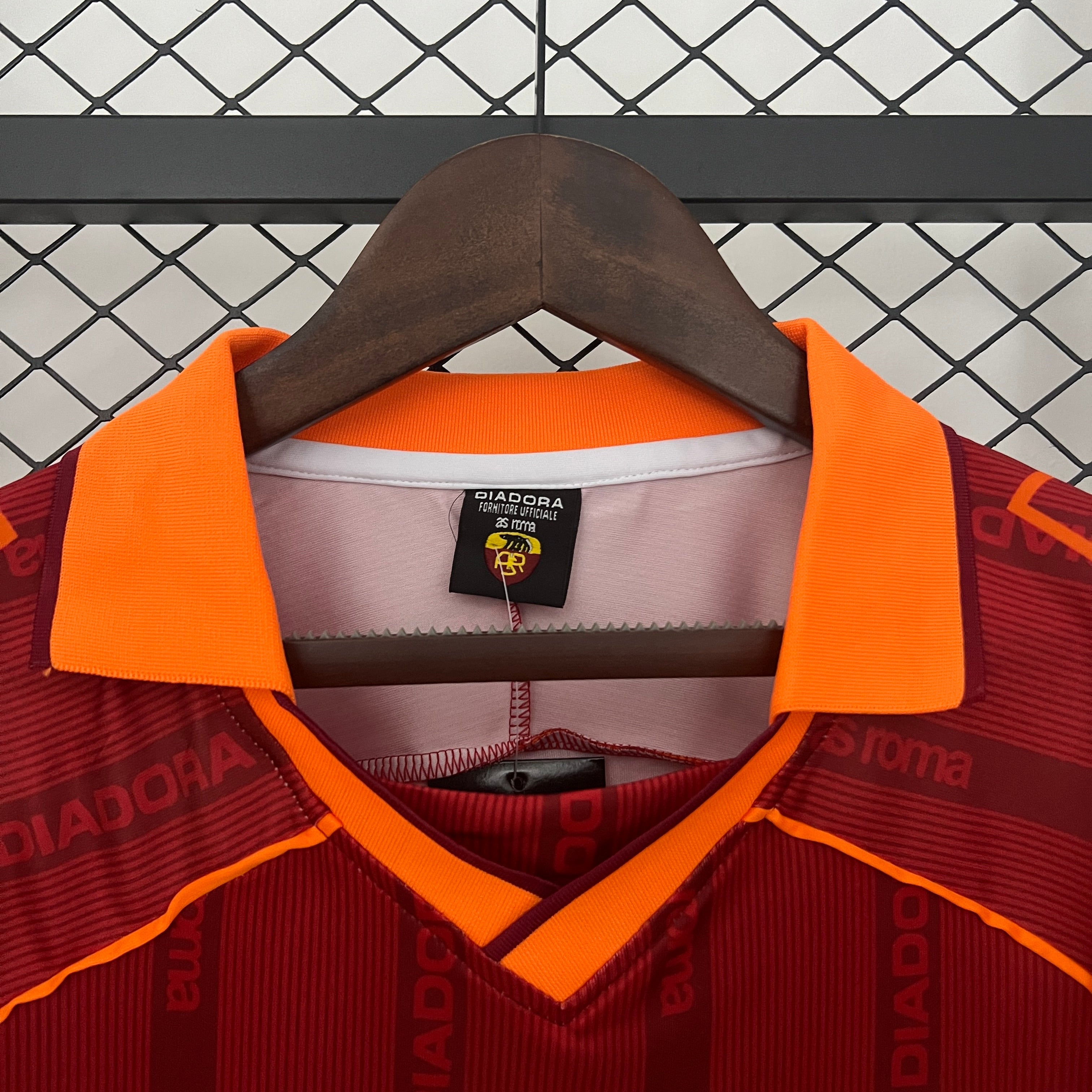CAMISA RETRÔ ROMA HOME 99/00