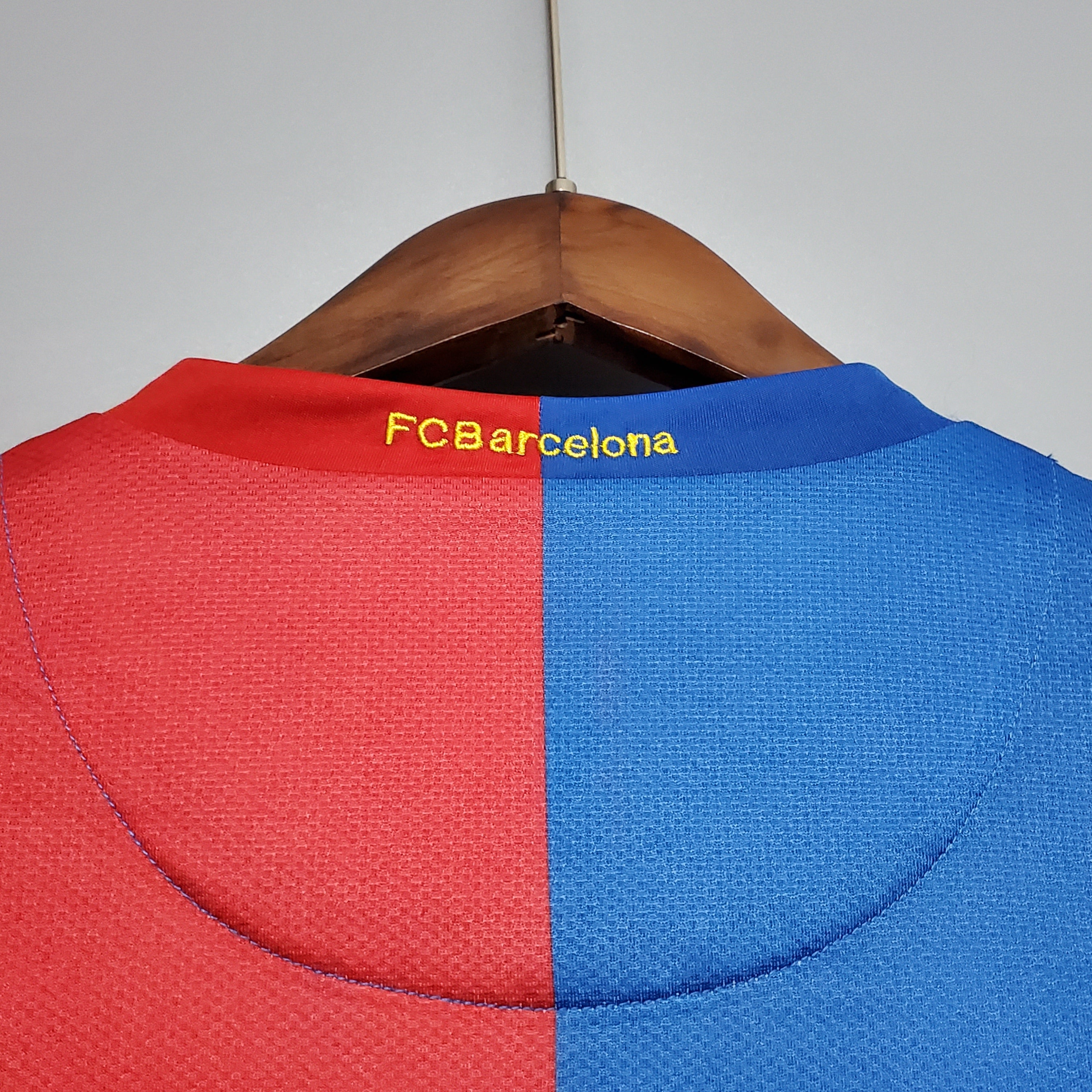 CAMISA RETRÔ BARCELONA HOME MANGA LONGA 06/07