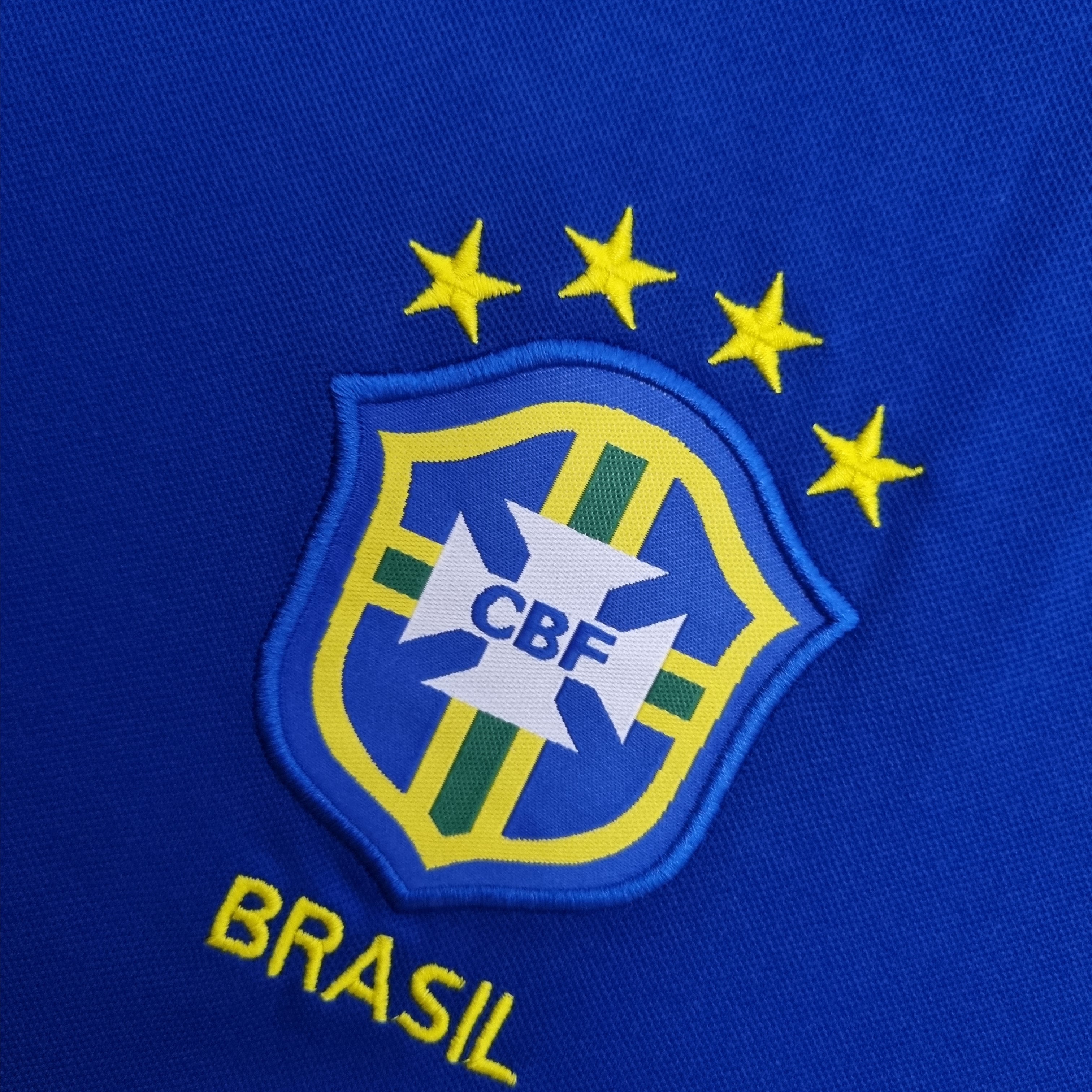 CAMISA RETRÔ BRASIL AWAY 1998