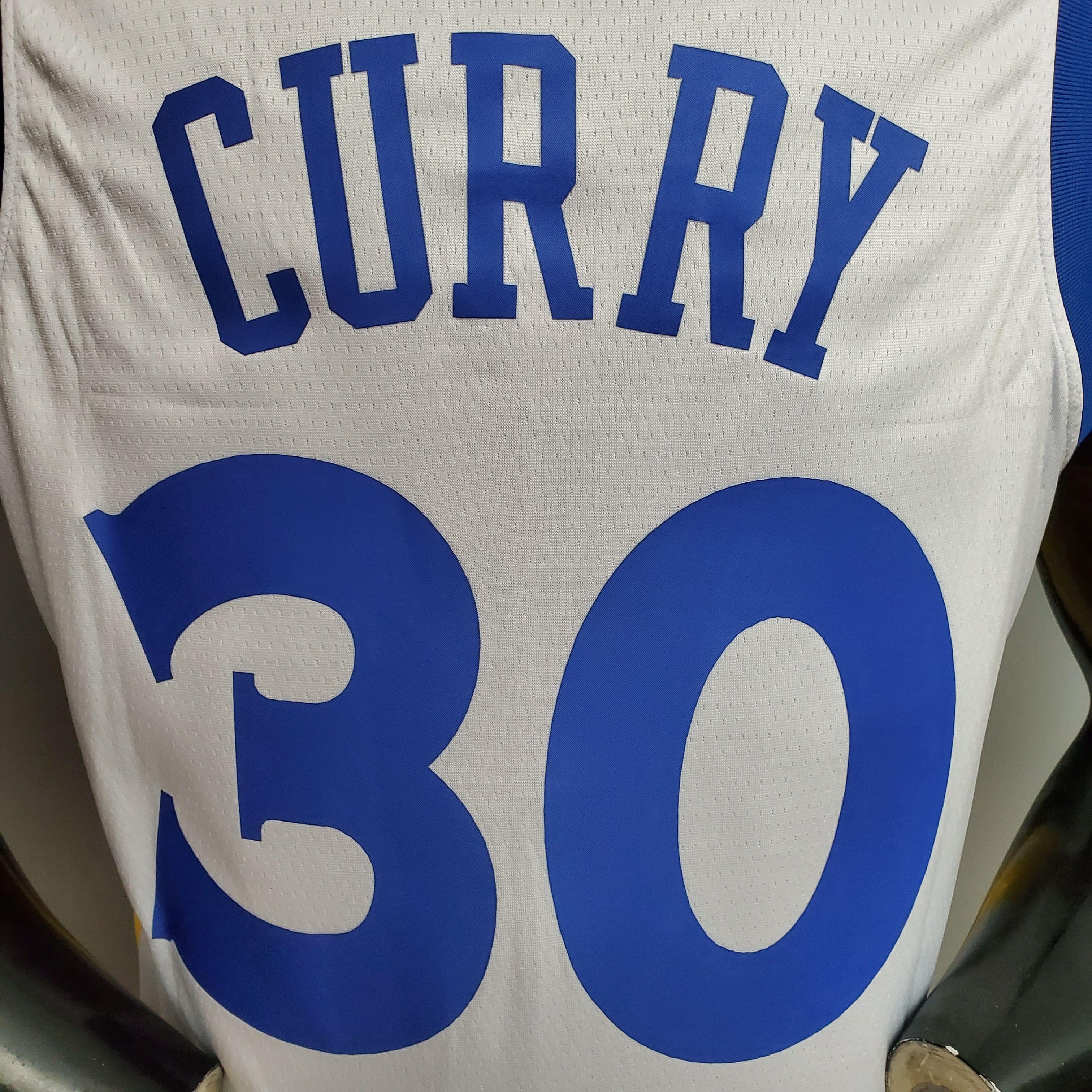 Regata NBA Golden State Warriors - Stephen Curry #30 NCR White