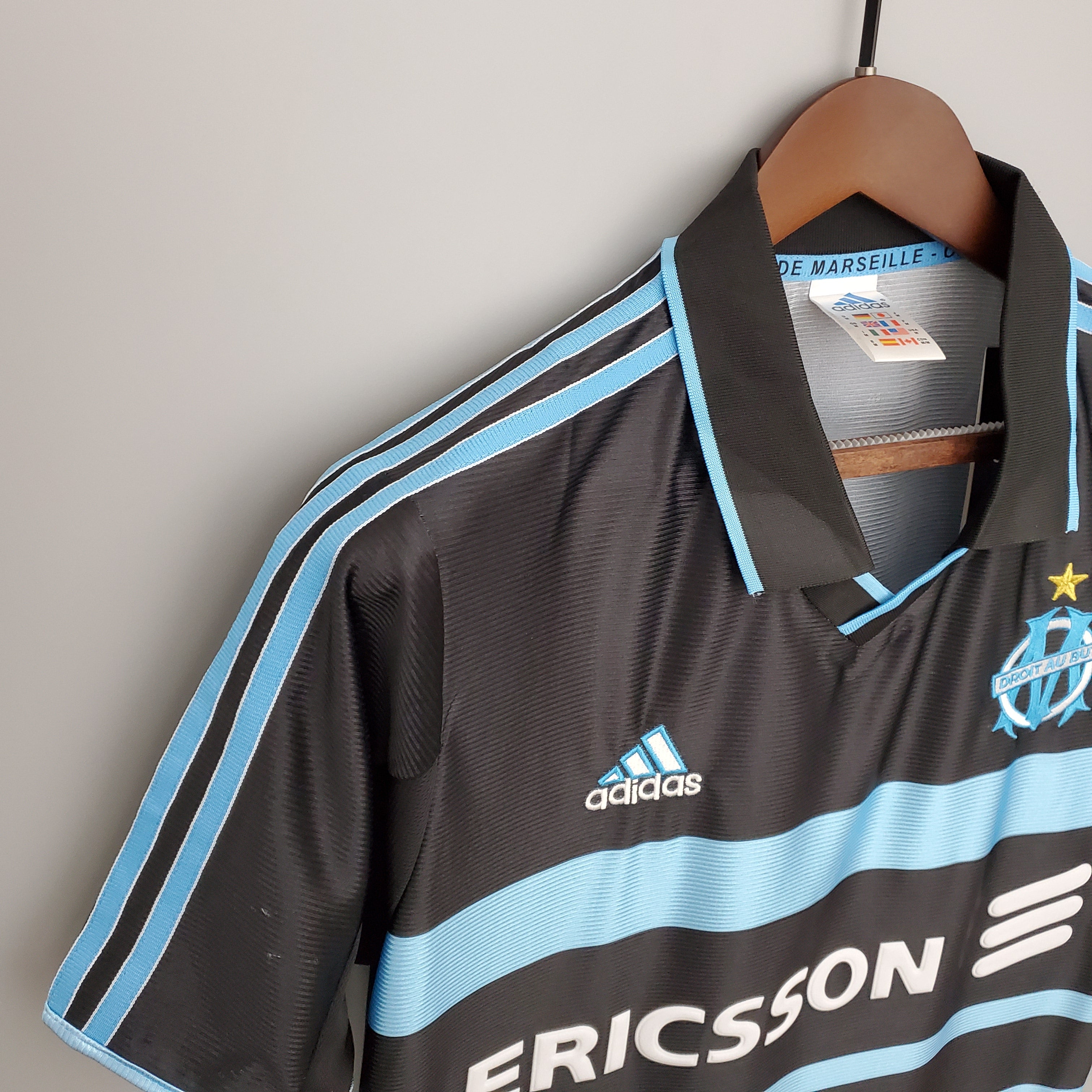 CAMISA OLIMPIQUE DE MARSELHA RETRÔ THIRD 99/00
