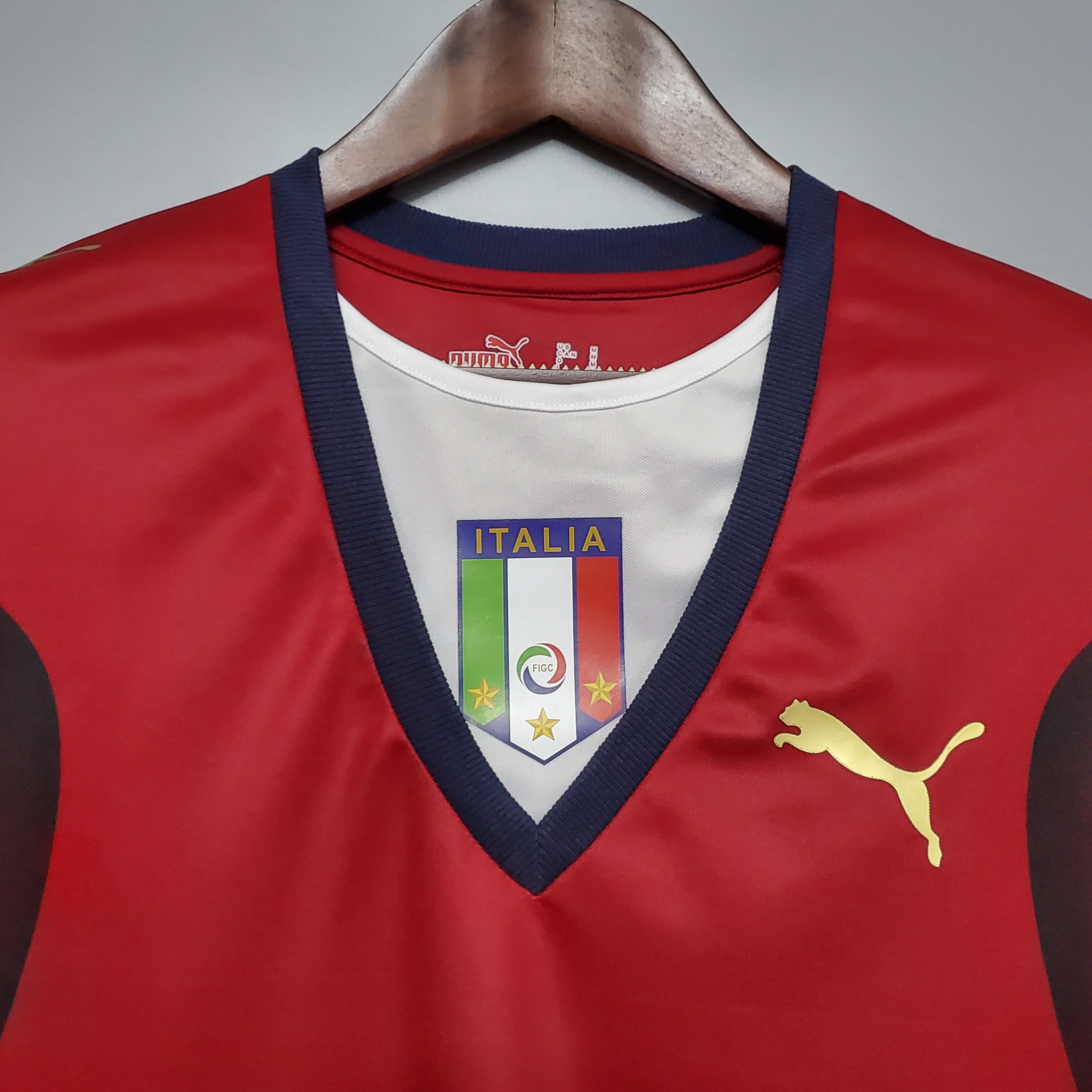 CAMISA RETRÔ ITÁLIA RED 2006