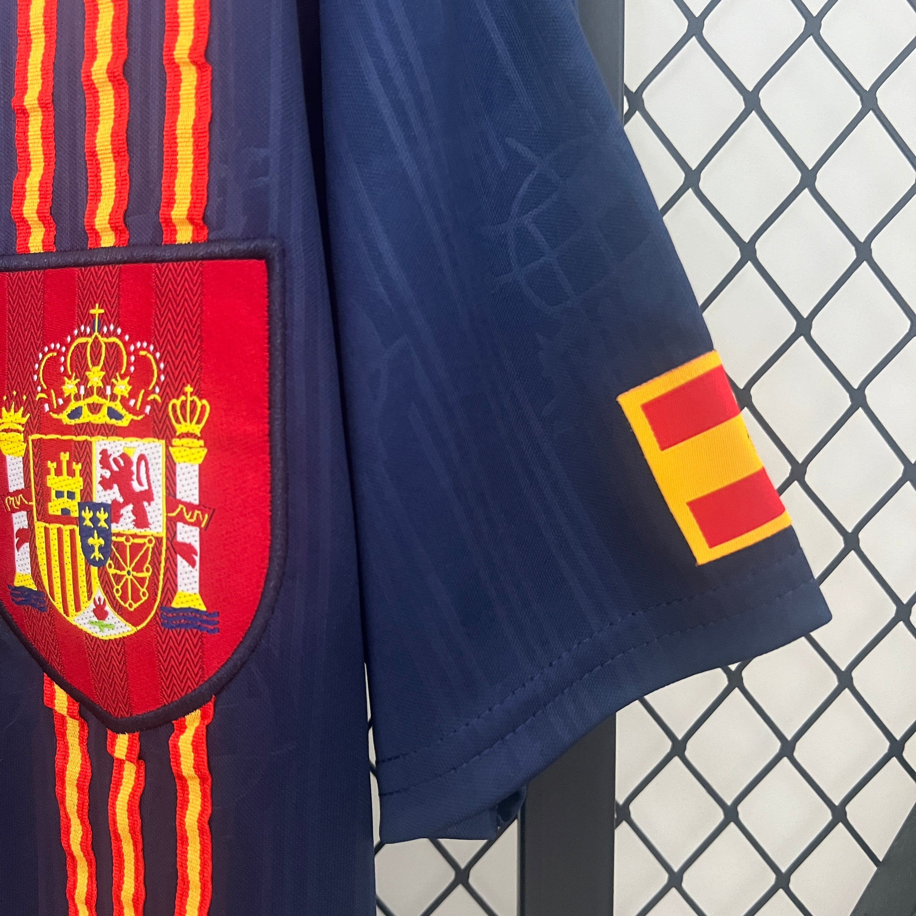 CAMISA RETRÔ ESPANHA AWAY 1996