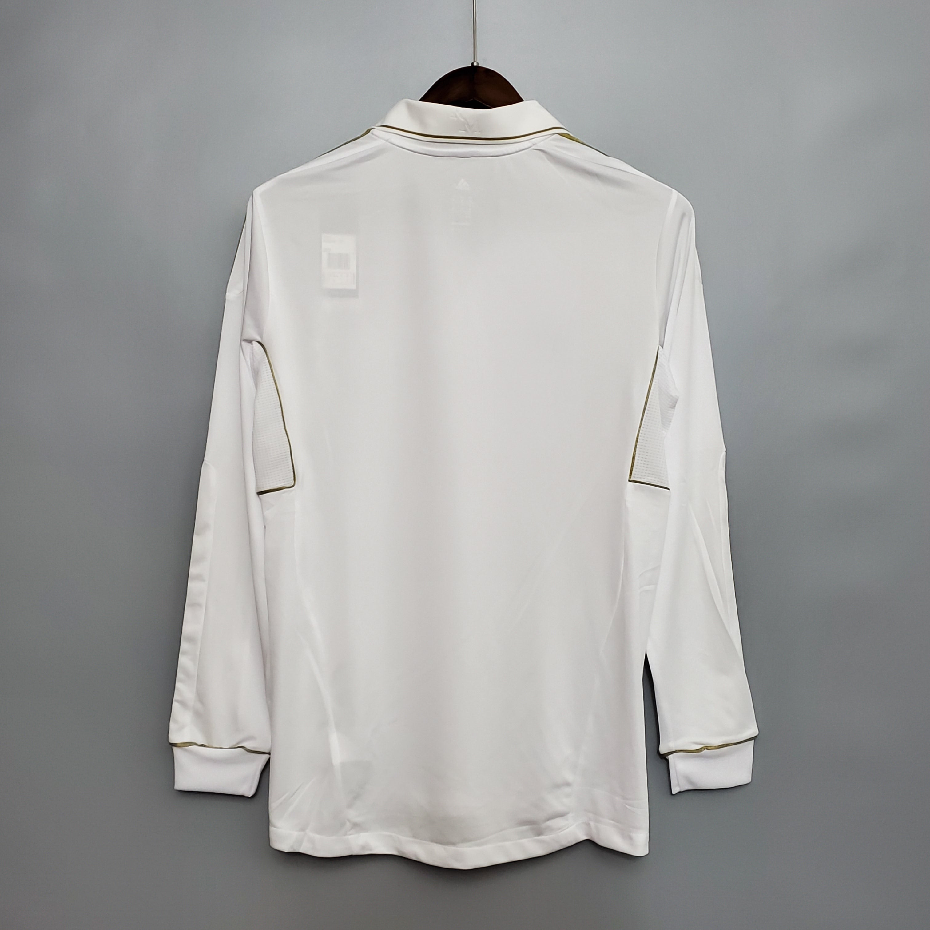 CAMISA REAL MADRID MANGA LONGA RETRÔ HOME 11/12