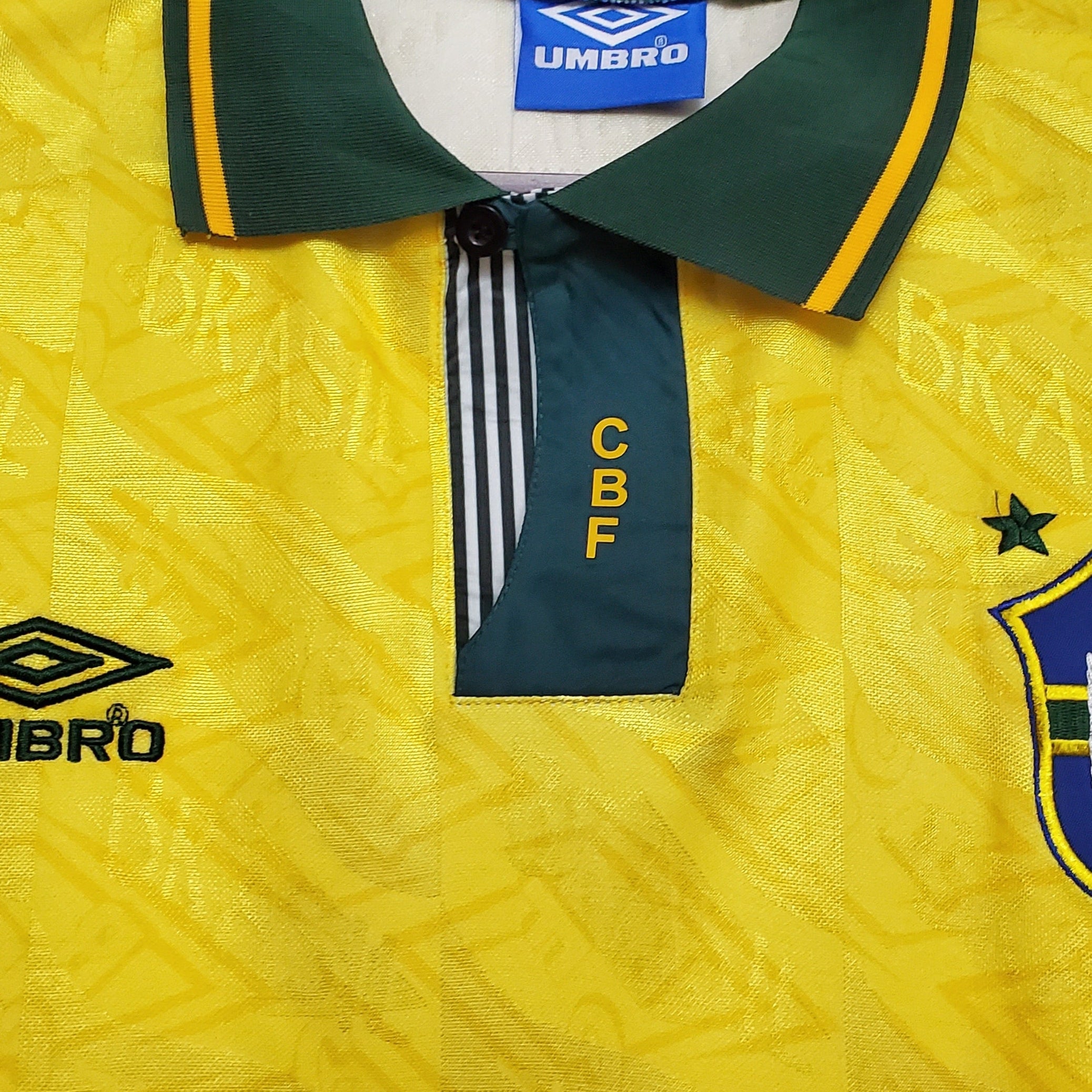 CAMISA RETRÔ BRASIL HOME 92/93
