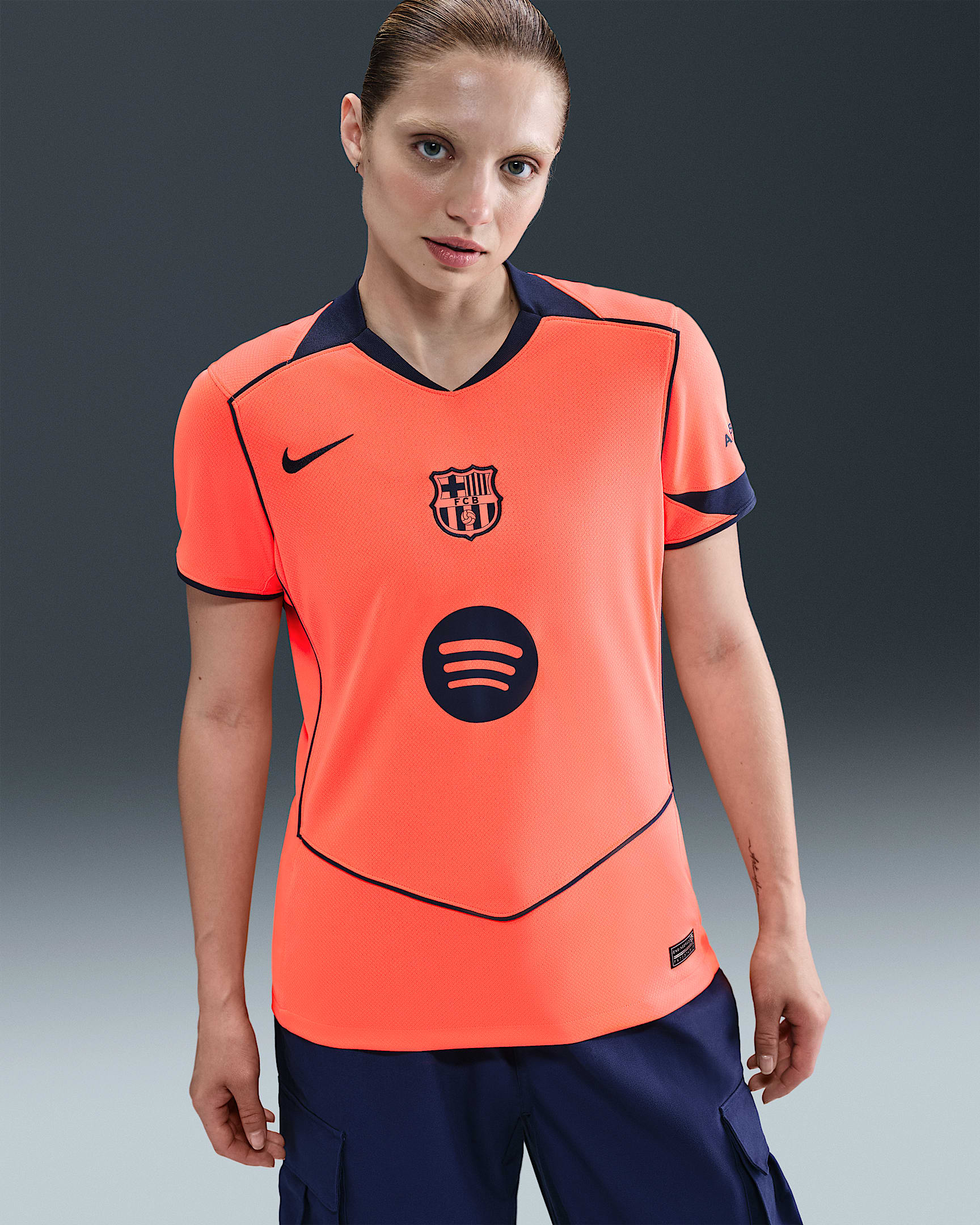 CAMISA FEMININA BARCELONA THIRD T90 2025/26
