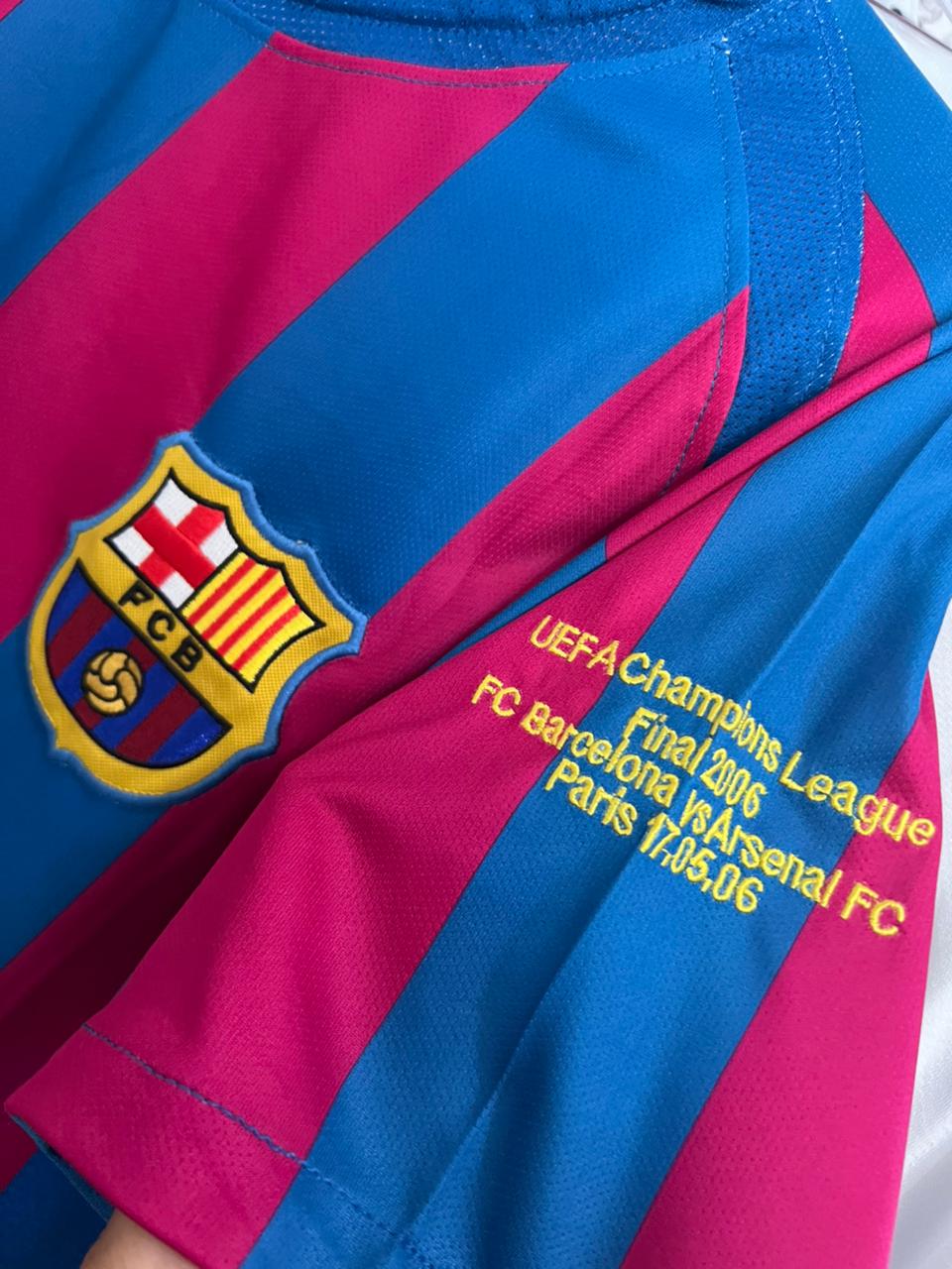 CAMISA RETRO BARCELONA 2005/06 PRONTA ENTREGA