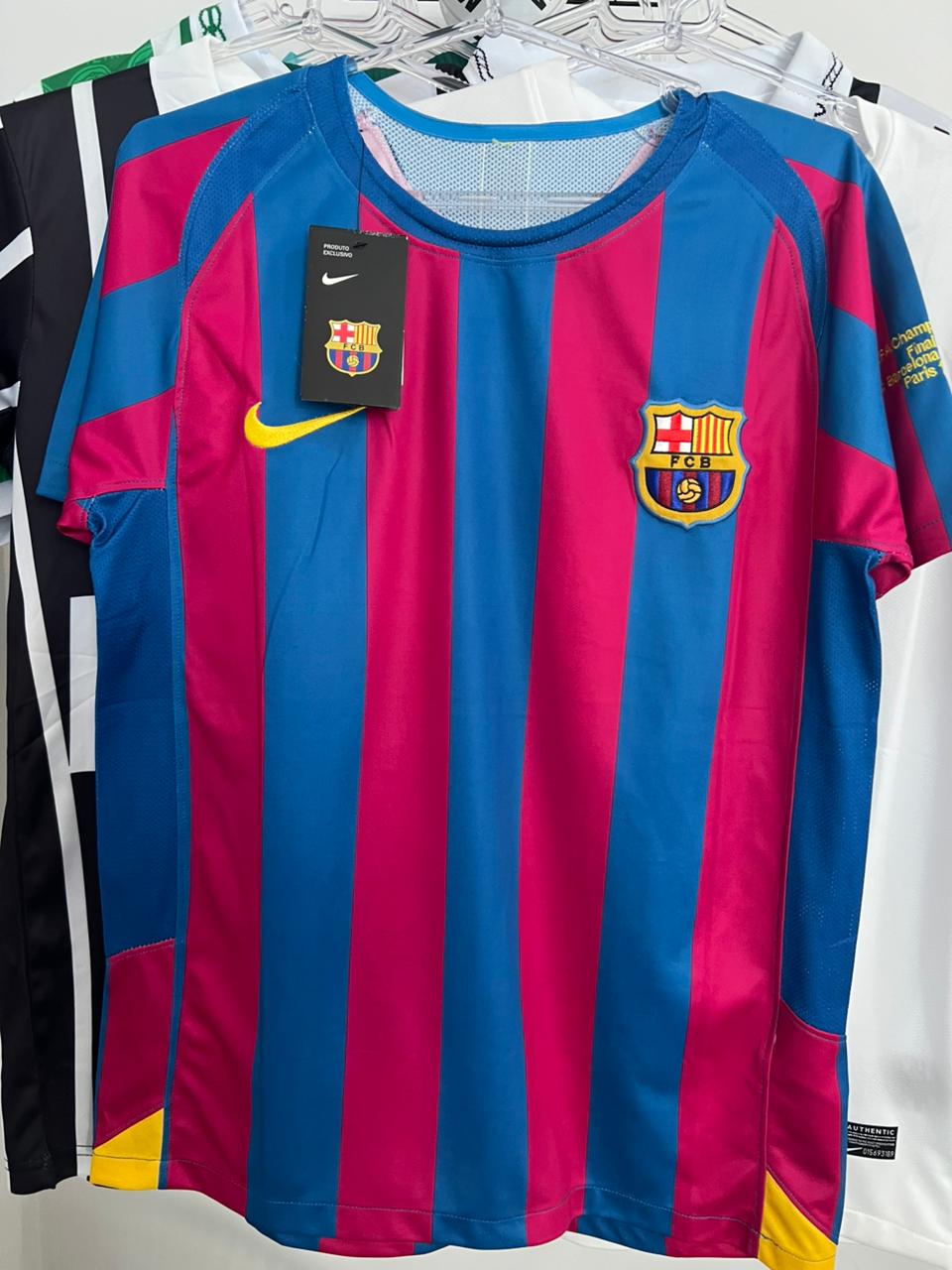 CAMISA RETRO BARCELONA 2005/06 PRONTA ENTREGA