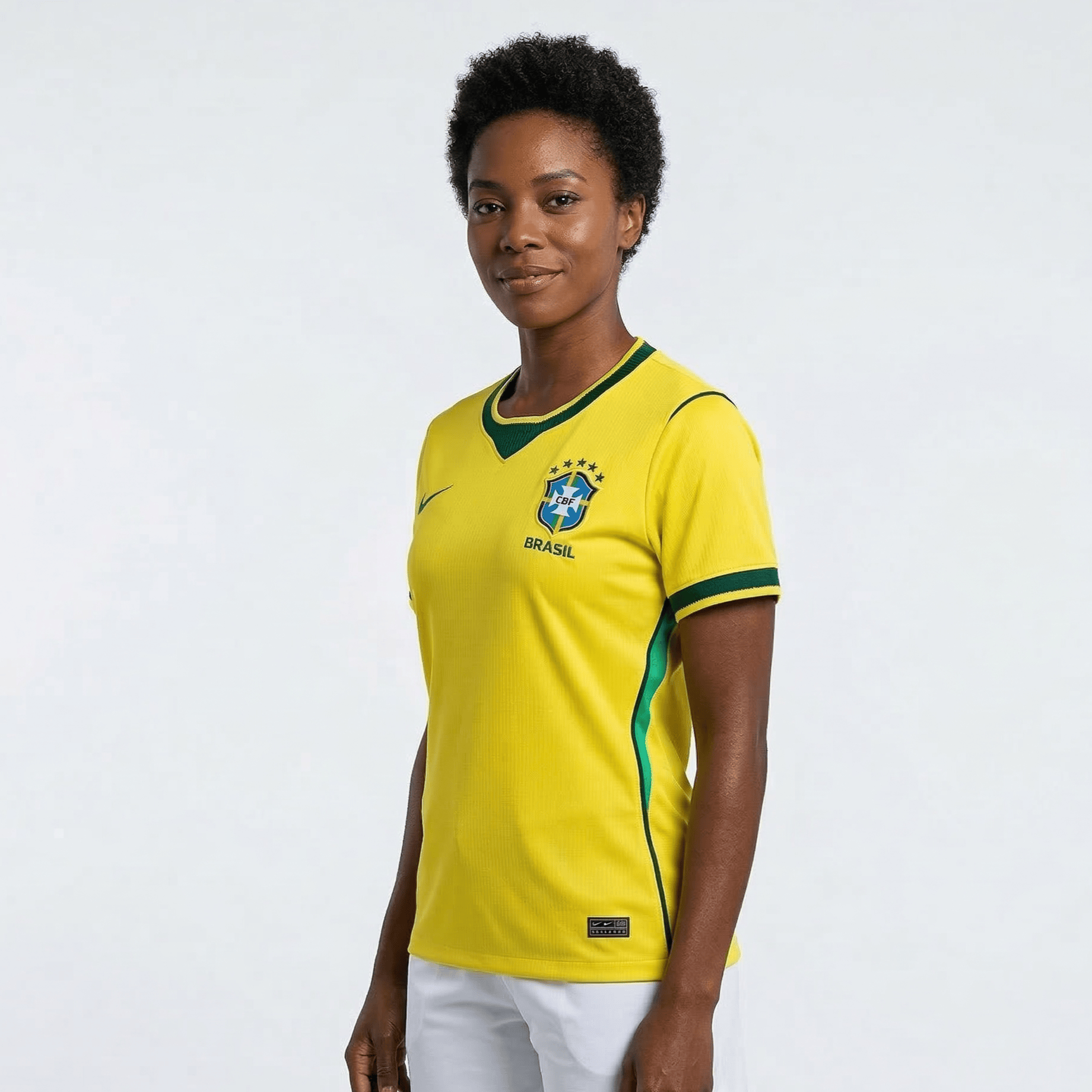 CAMISA FEMININA BRASIL HOME 2026 TORCEDOR COPA DO MUNDO