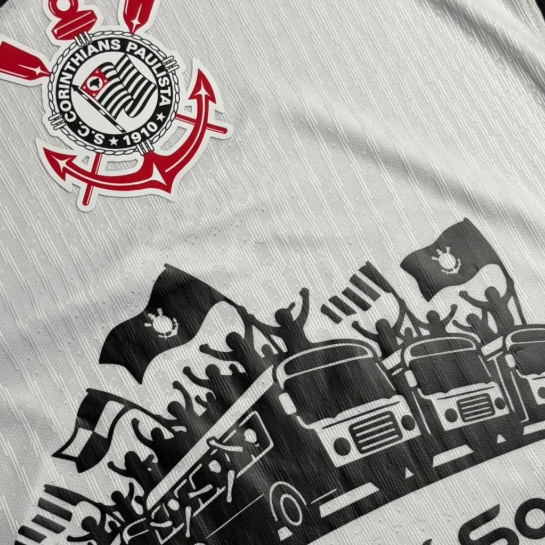 CAMISA CORITNHIANS INVASÃO DÁ SORTE JOGADOR PRONTA ENTREGA