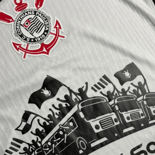 CAMISA CORITNHIANS INVASÃO DÁ SORTE JOGADOR PRONTA ENTREGA