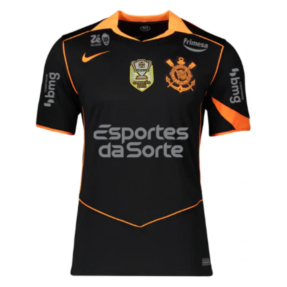 CAMISA COR. THIRD 2025/26 TOTAL90 MASCULINA TORCEDOR C/ PATCH