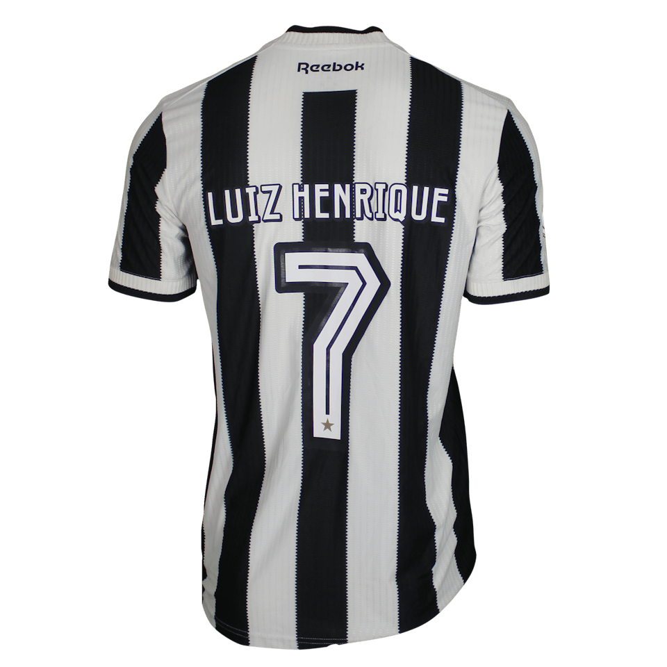CAMISA LUIZ HENRIQUE #7 BOTAFOGO I HOME 2024/25 TORCEDOR LISTRADA