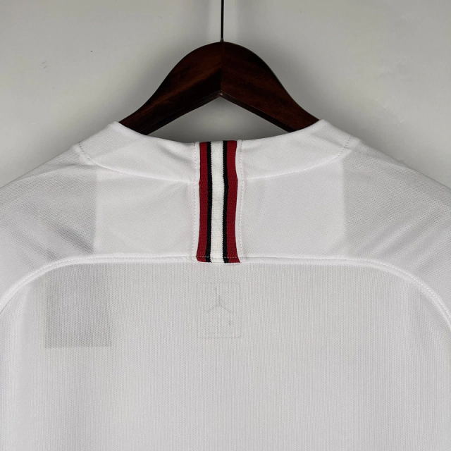 CAMISA RETRÔ PSG THIRD BRANCA 2018/19 MASCULINA + CHAVEIRO ESPECIAL DE BRINDE