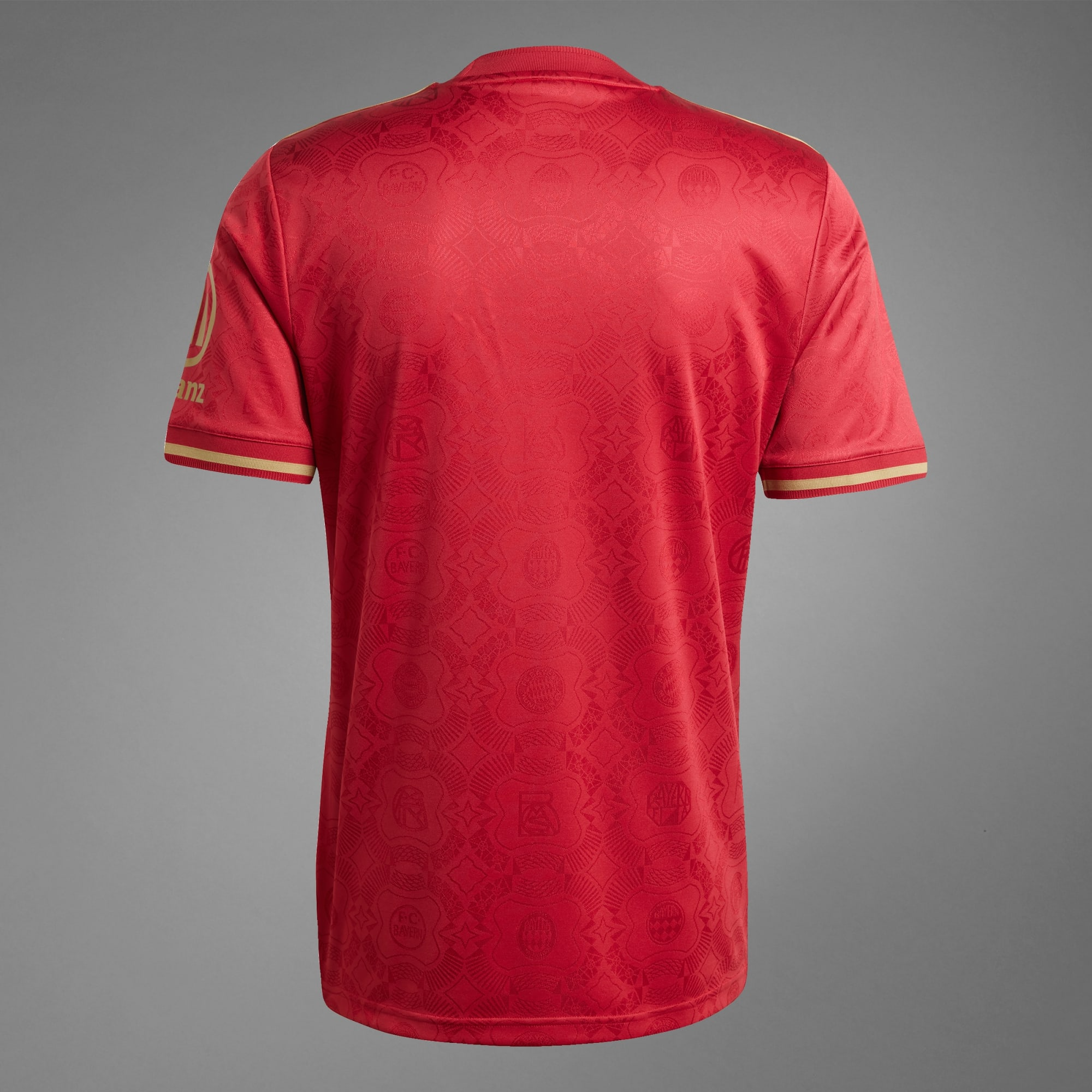 CAMISA BAYERN ESPECIAL 2025/26 125 ANOS VERMELHA JOGADOR
