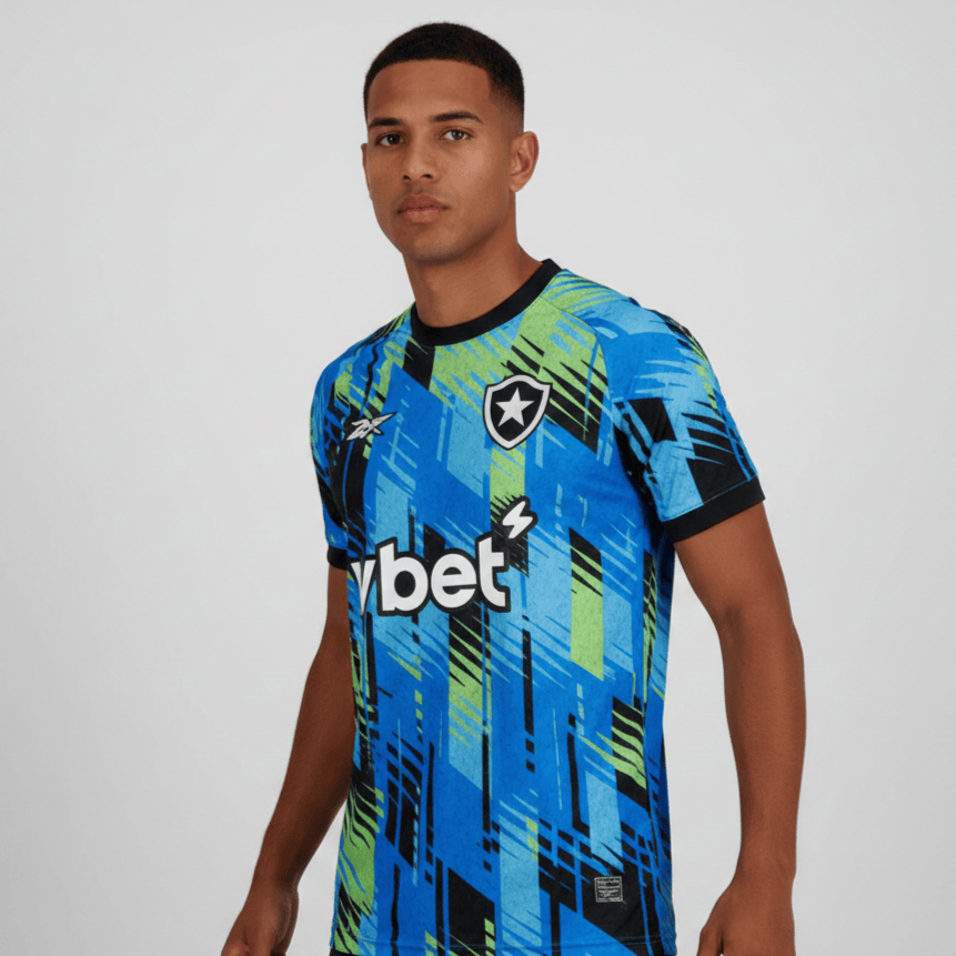 CAMISA BOTAFOGO REEBOK GOLEIRO HOME 2025/26 PRONTA ENTREGA