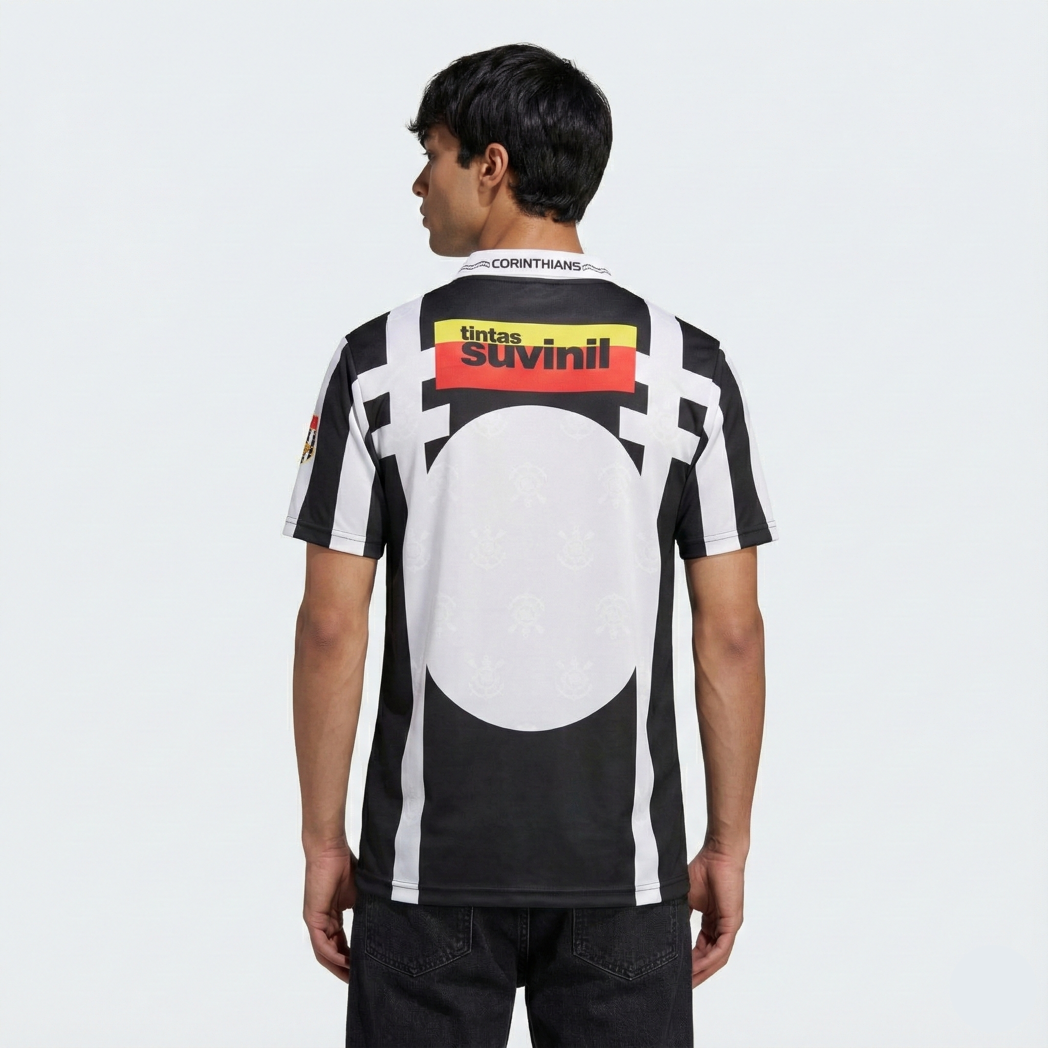 Camisa Retrô Timao Terceira 1996 TADLAPIDUS PRETA