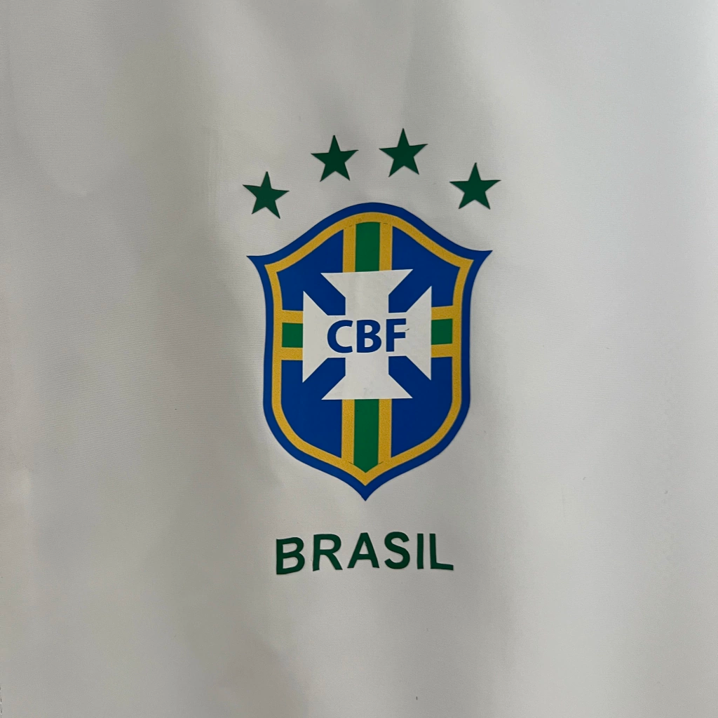 JAQUETA BRASIL 1998 BRANCO