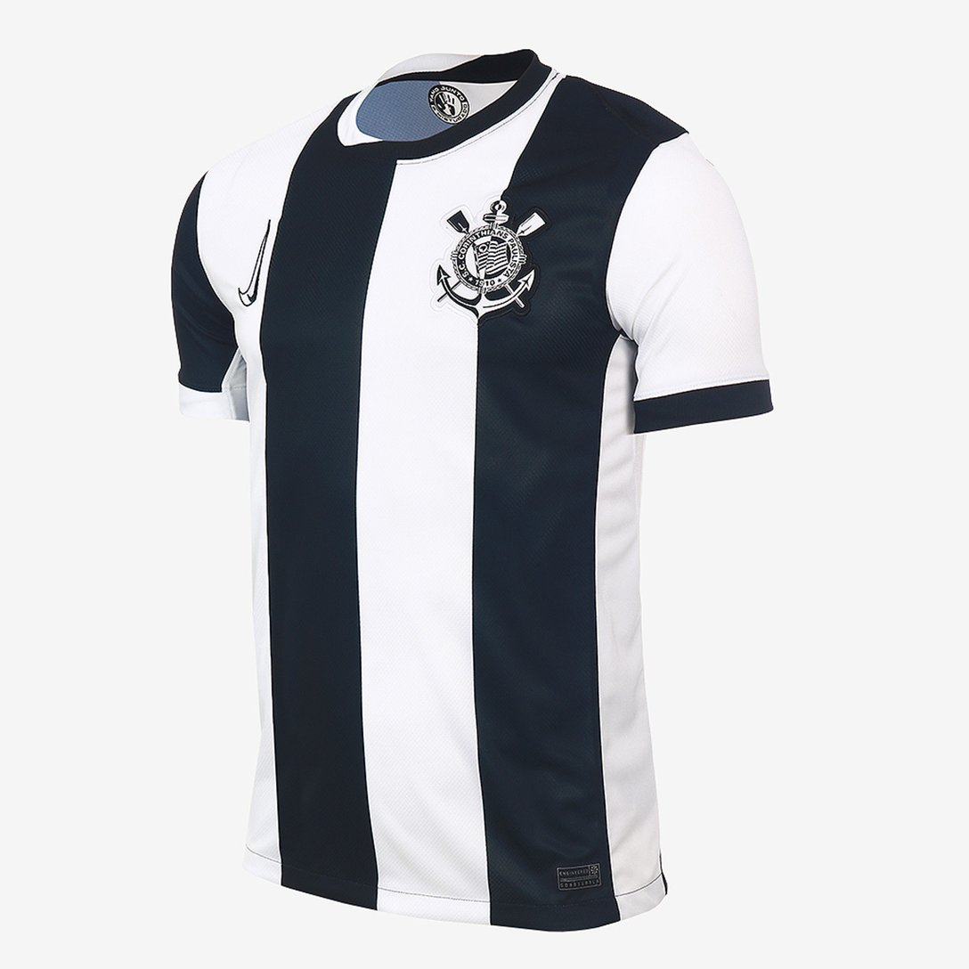 CAMISA TIMAO III THIRD 2024/25 TORCEDOR PRETA/BRANCA
