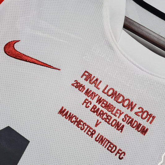 CAMISA RETRÔ MANCHESTER UNITED AWAY 10/11