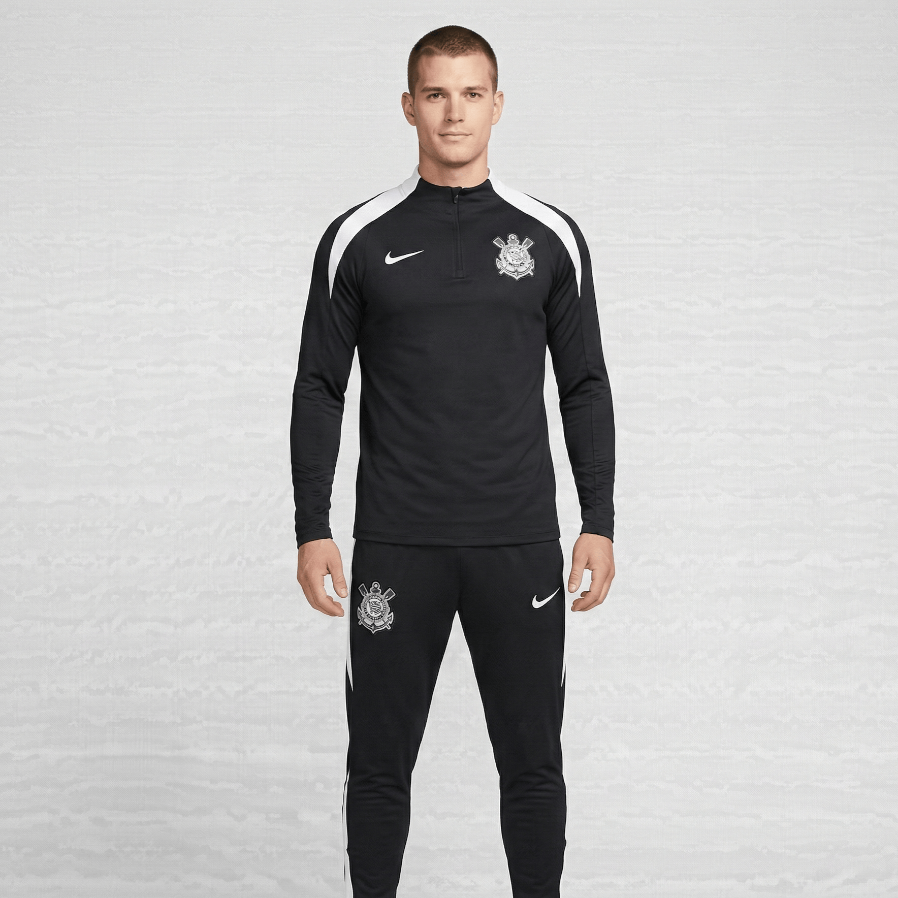 AGASALHO TREINO TIMÃO PRETO 2025 PRONTA ENTREGA