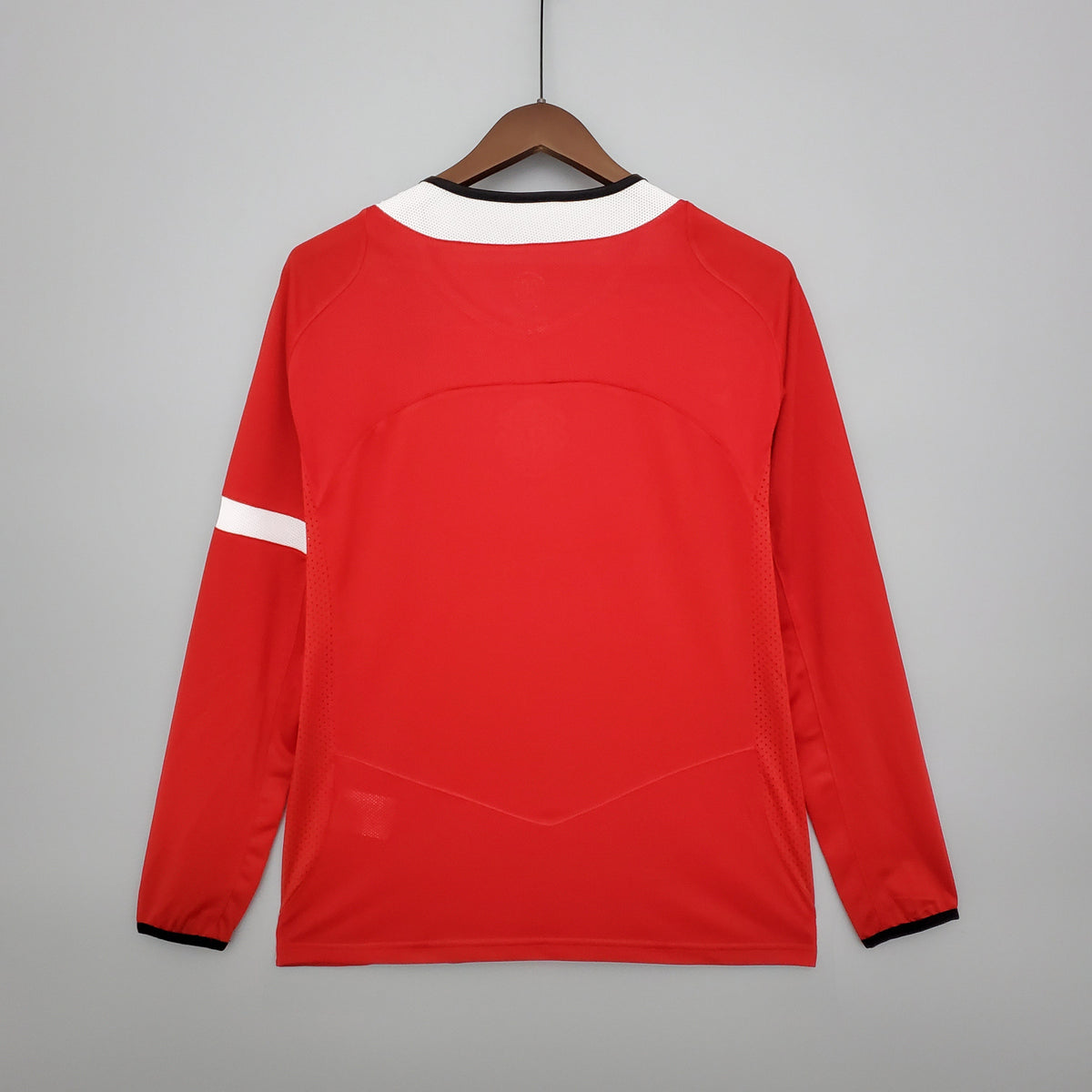 CAMISA RETRÔ MANCHESTER UNITED HOME MANGA LONGA 04/05