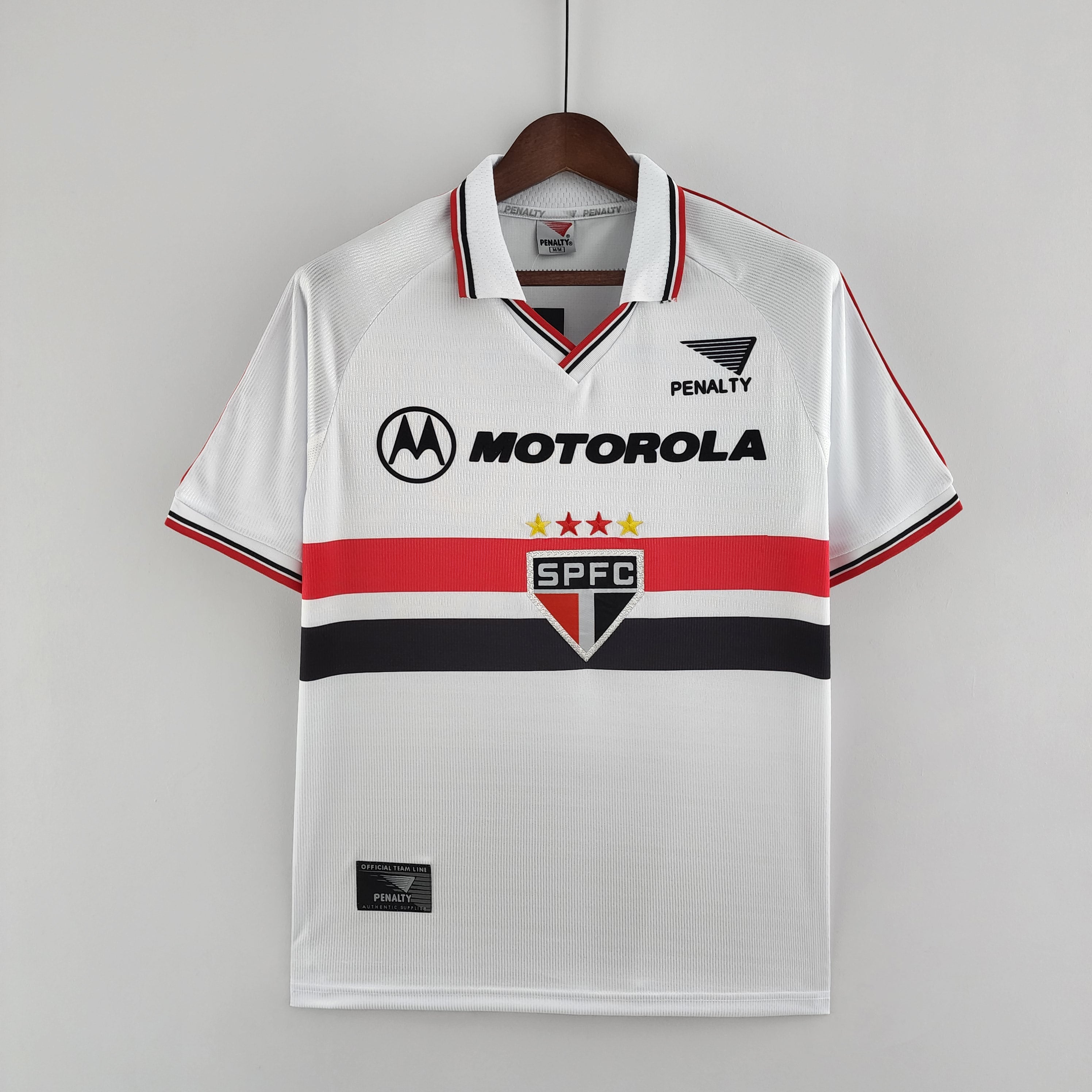 CAMISA RETRÔ SÃO PAULO HOME 1999