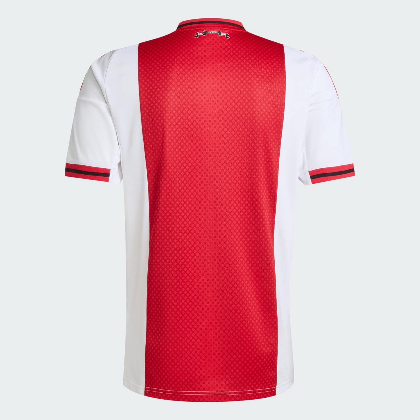 CAMISA AJAX I TITULAR 2025 TORCEDOR VERMELHA/BRANCA MASCULINA