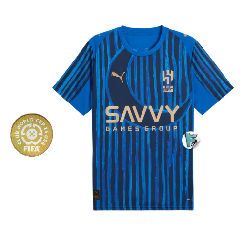 CAMISA AL HILAL MUNDIAL DE CLUBES 2025 TORCEDOR MASCULINA