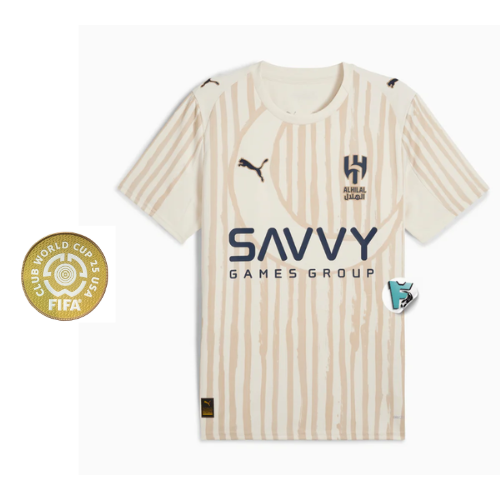 CAMISA AL HILAL MUNDIAL DE CLUBES 2025 TORCEDOR MASCULINA