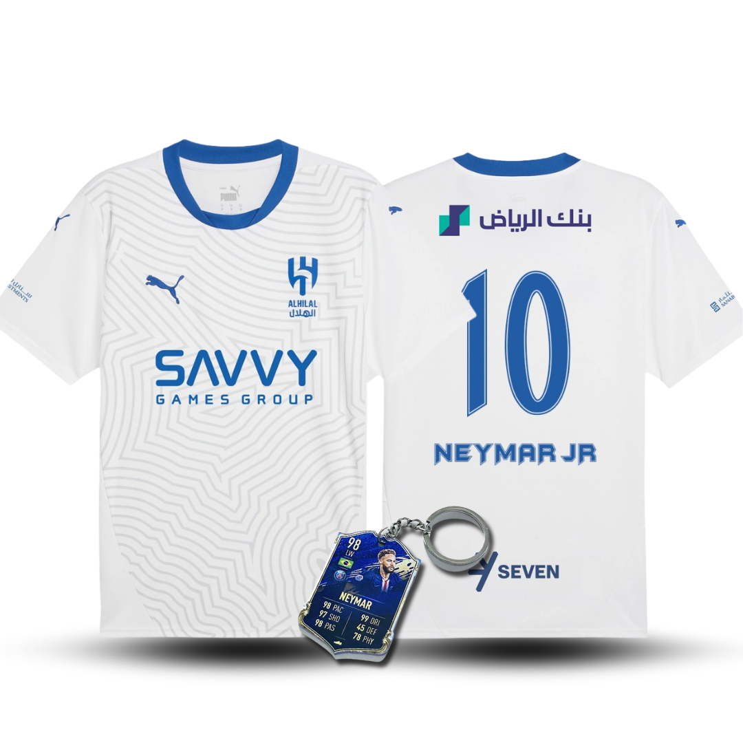 CAMISA AL HILAL AWAY 2024/25 BRANCO MASCULINA + CHAVEIRO ESPECIAL DE BRINDE
