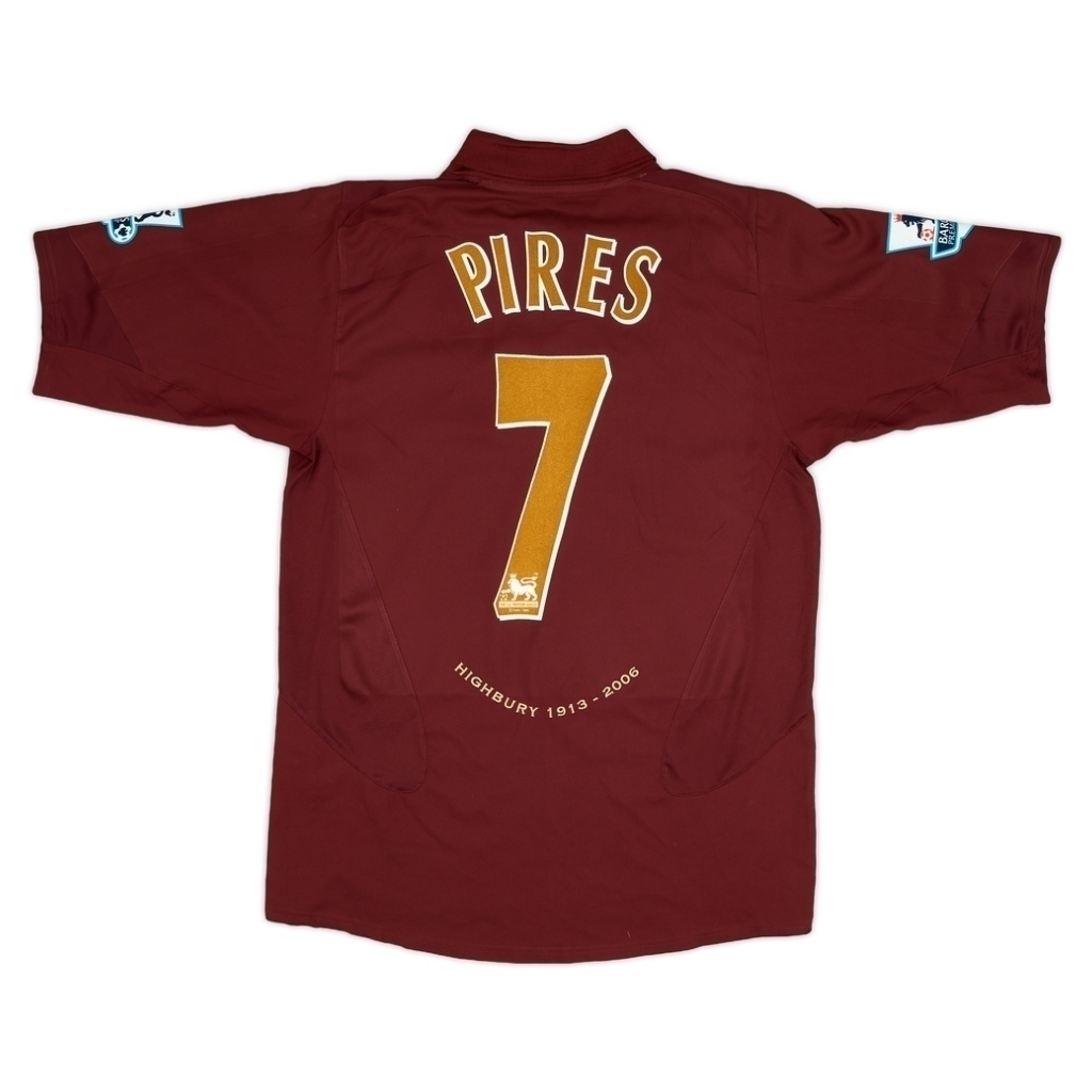 Camisa Retrô Arsenal 2005/06 Home