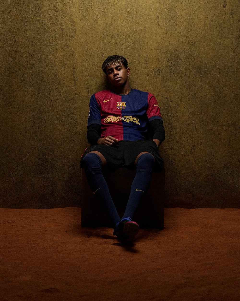 CAMISA TRAVIS SCOTT X BARCELONA 2024 CACTUS JACK JOGADOR