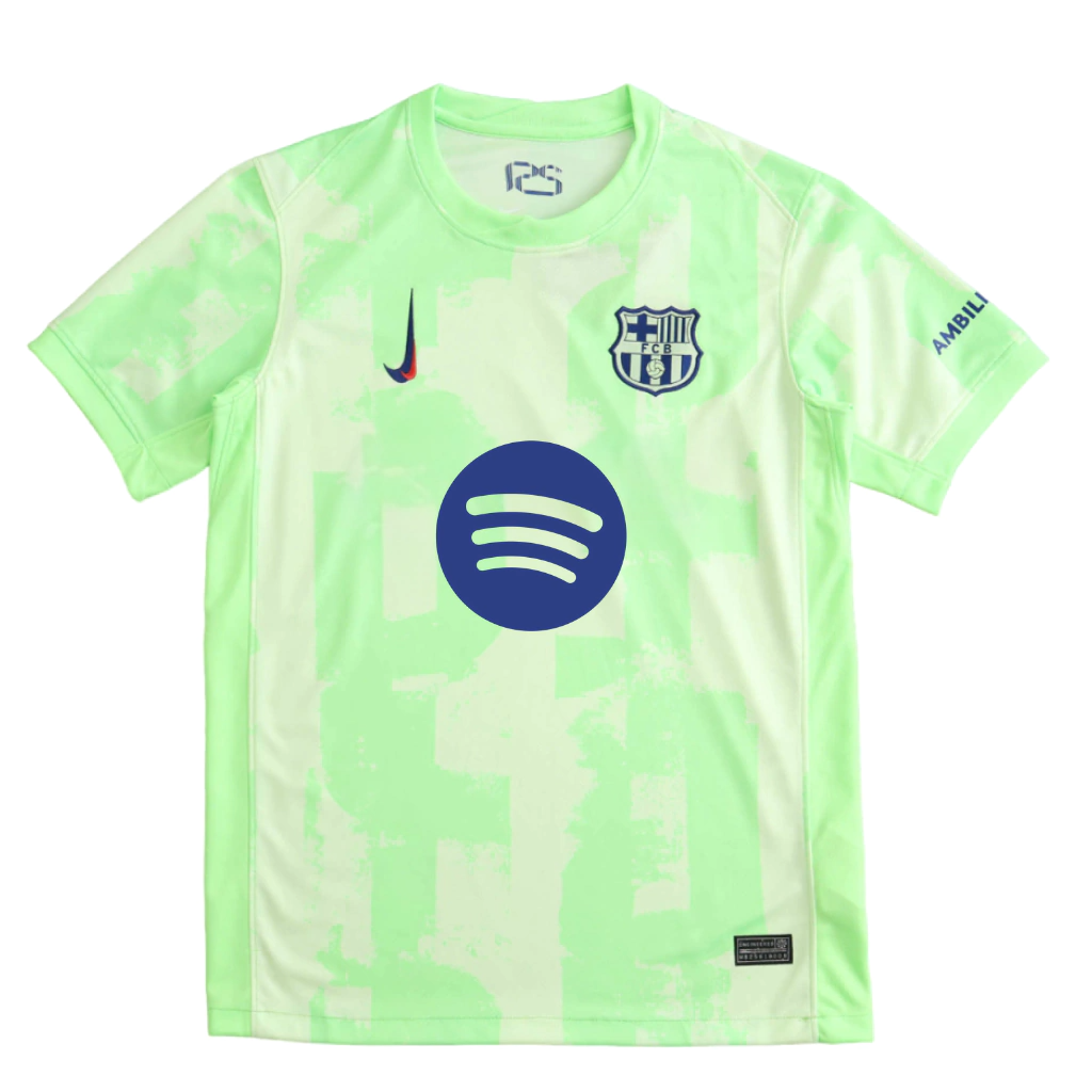 CAMISA BARCELONA III THIRD 2024/25 TORCEDOR VERDE
