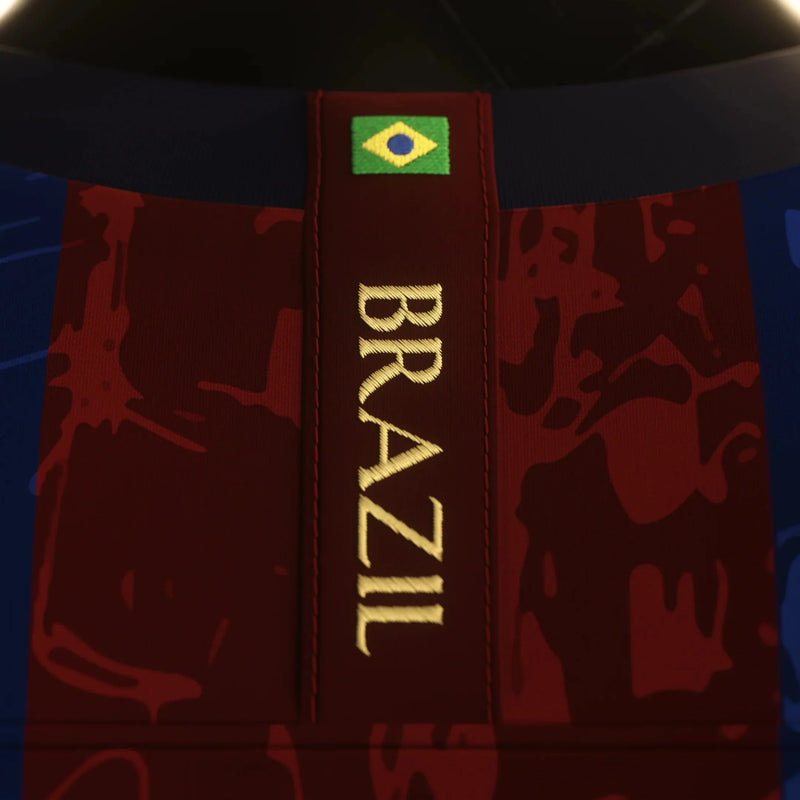 CAMISA THE PRINCE NEYMAR JR 11 GRENÁ EL CLÁSSICO 2024/25 ESPECIAL + CHAVEIRO ESCLUSIVO