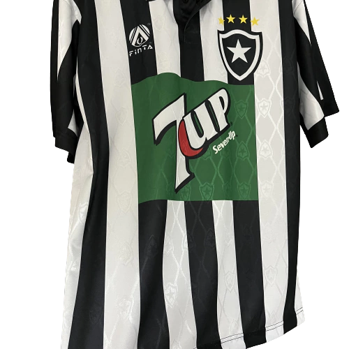 CAMISA RETRÔ BOTAFOGO 1995 FINTA LISTRADA
